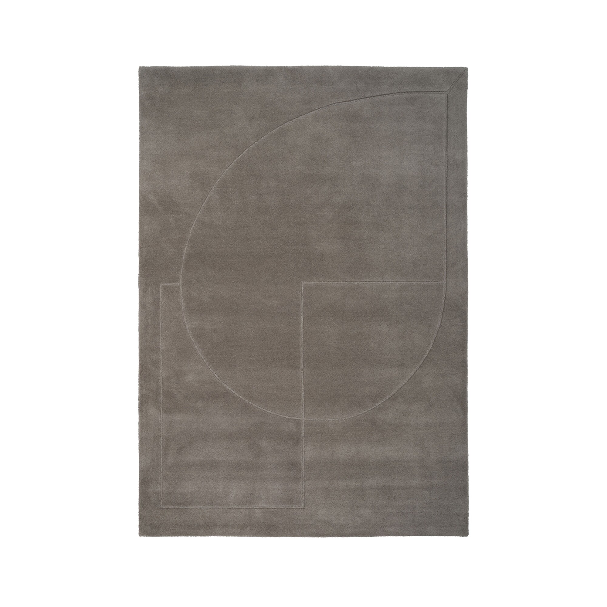Lineal Poem Wool Rug 170x240cm