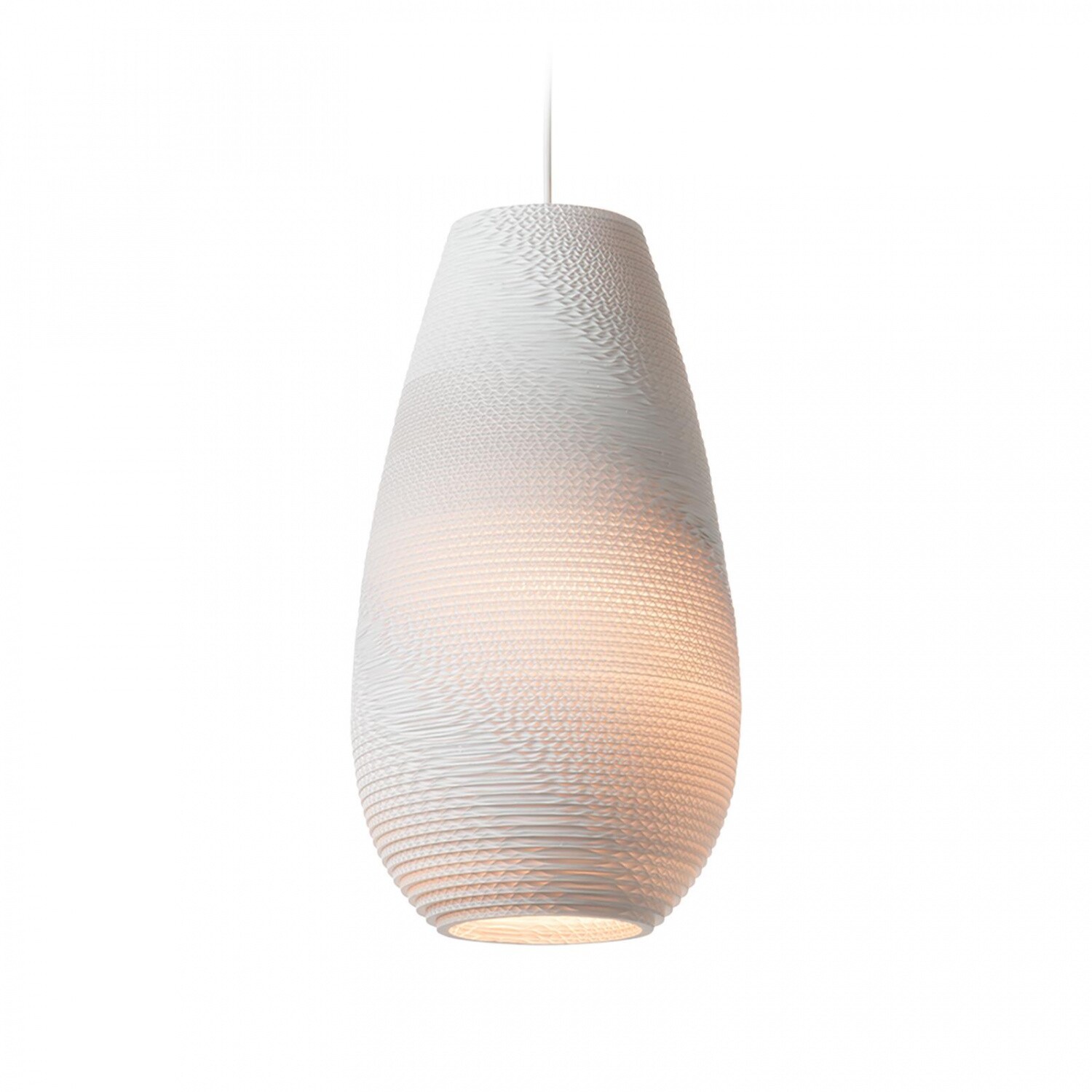 Drop Suspension Lamp White