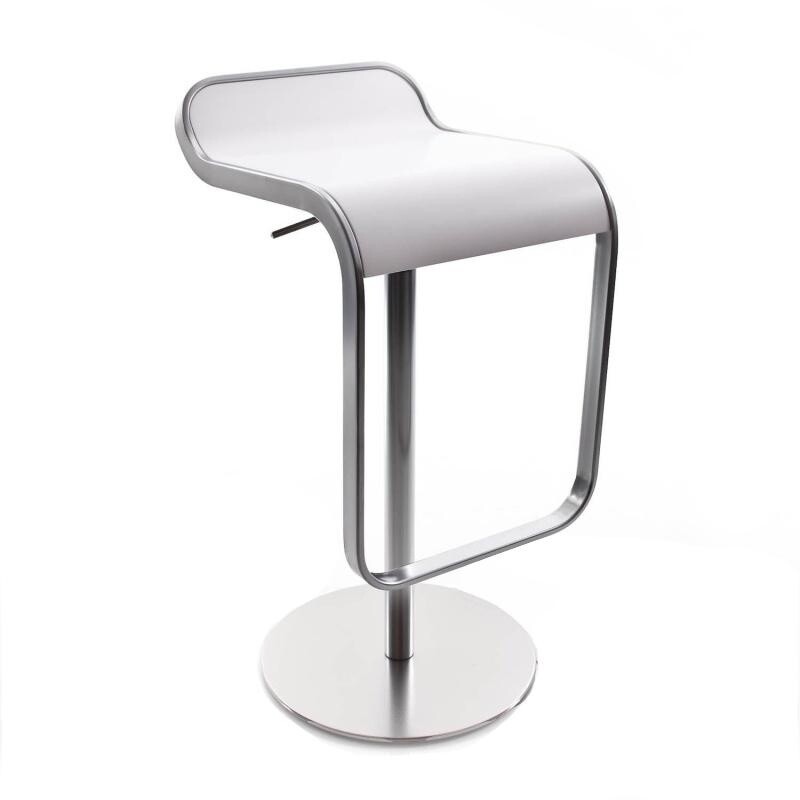 LEM S80 Bar Stool Seat Oak 66-79cm