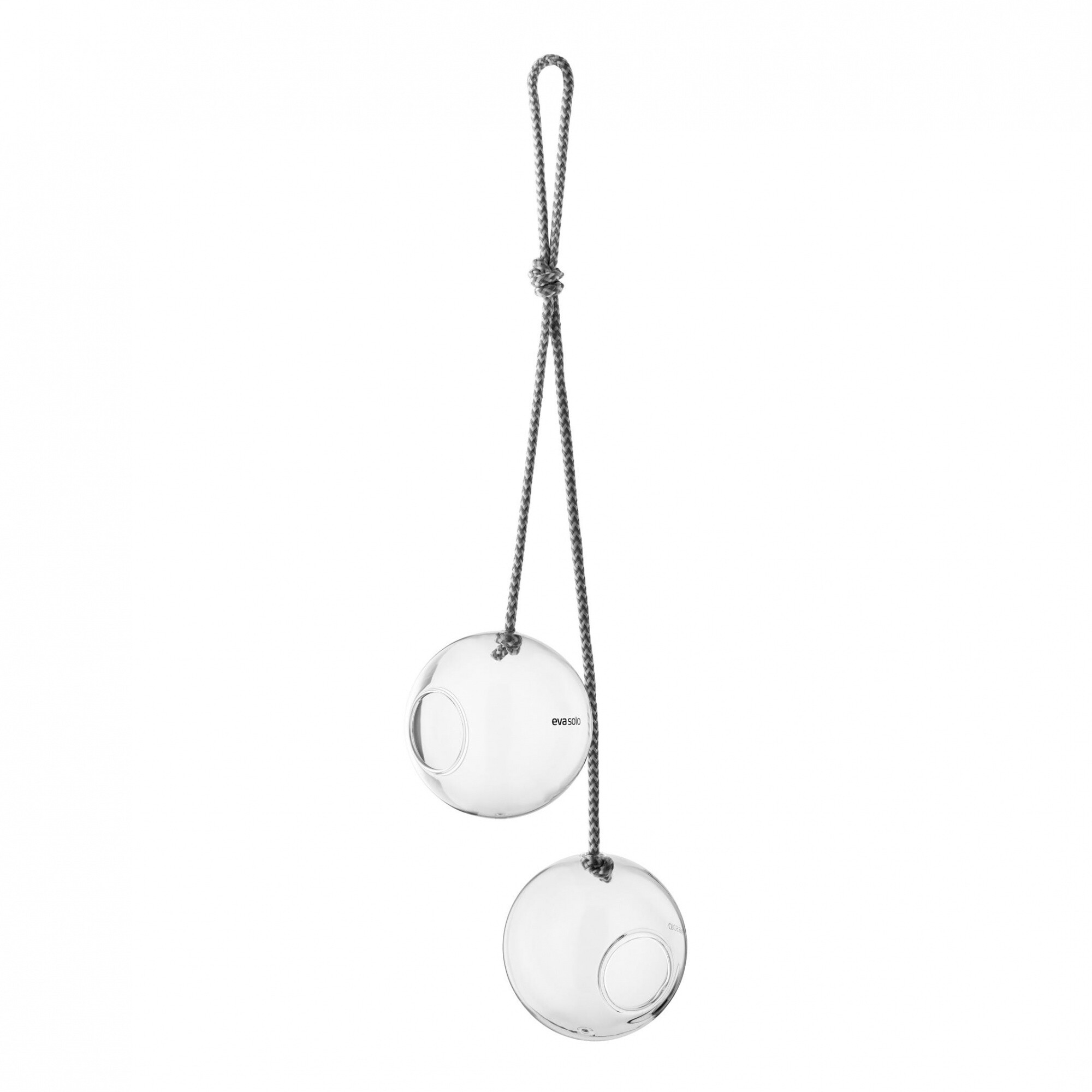 Glass Bird Feeders Set of 2 Ø 10cm