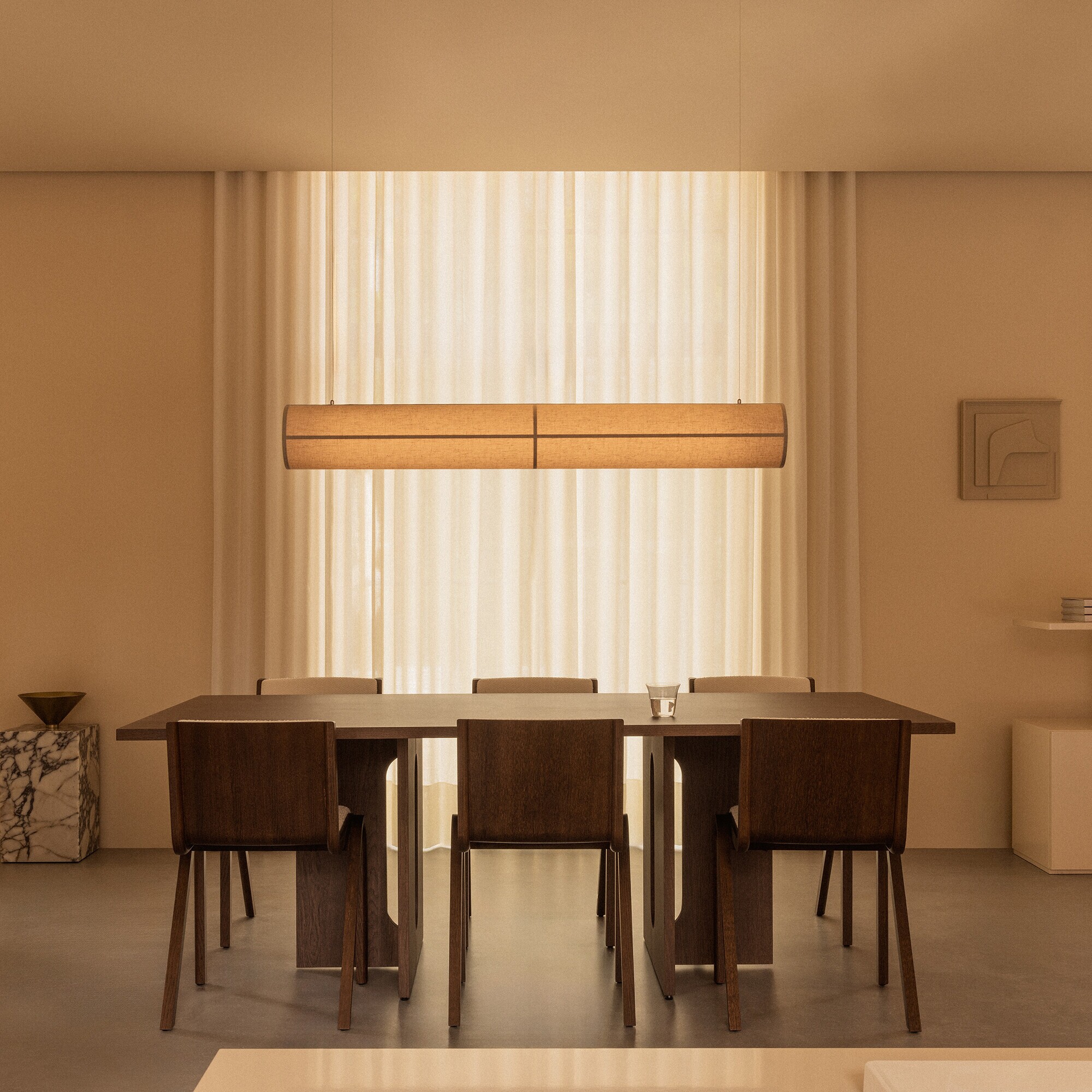 Hashira Linear LED Suspension Lamp 140cm