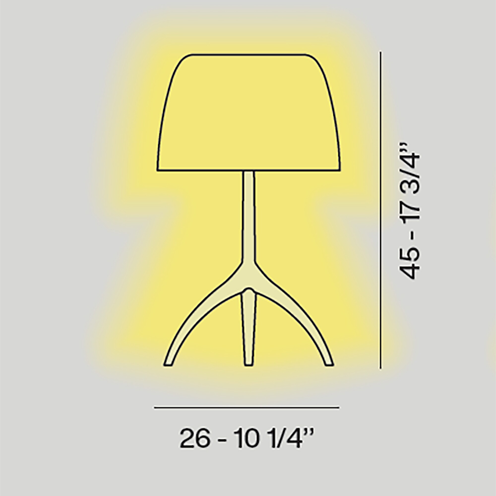 Lumiere Nuances Grande Table Lamp