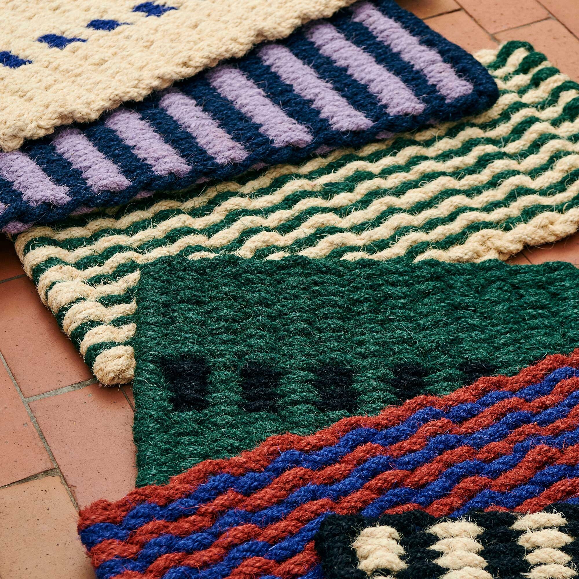 Coco Doormat Stripe Wide