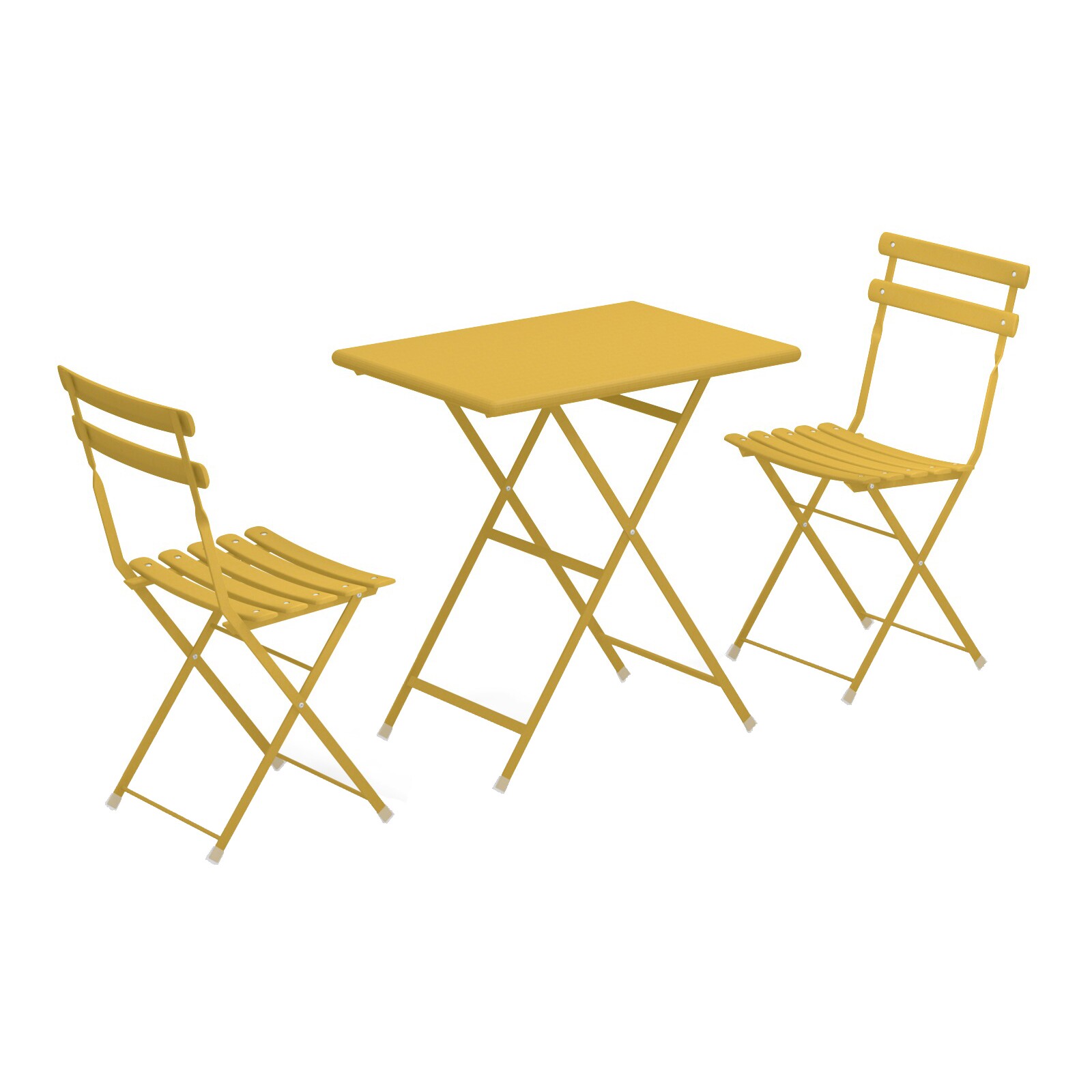 Arc en Ciel Set Garden Table + 2 Garden Chairs