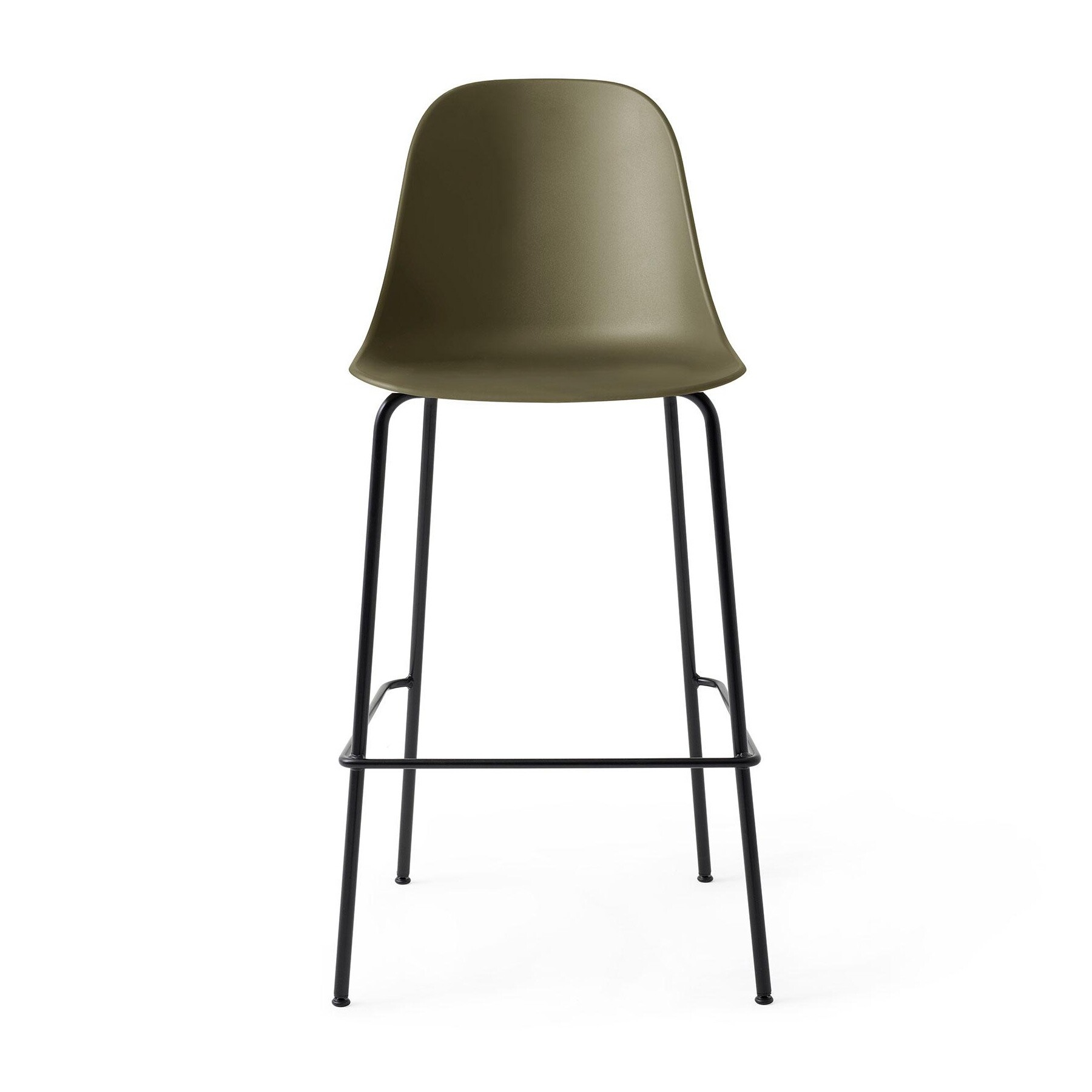 Harbour Bar Stool with Black Base 73cm