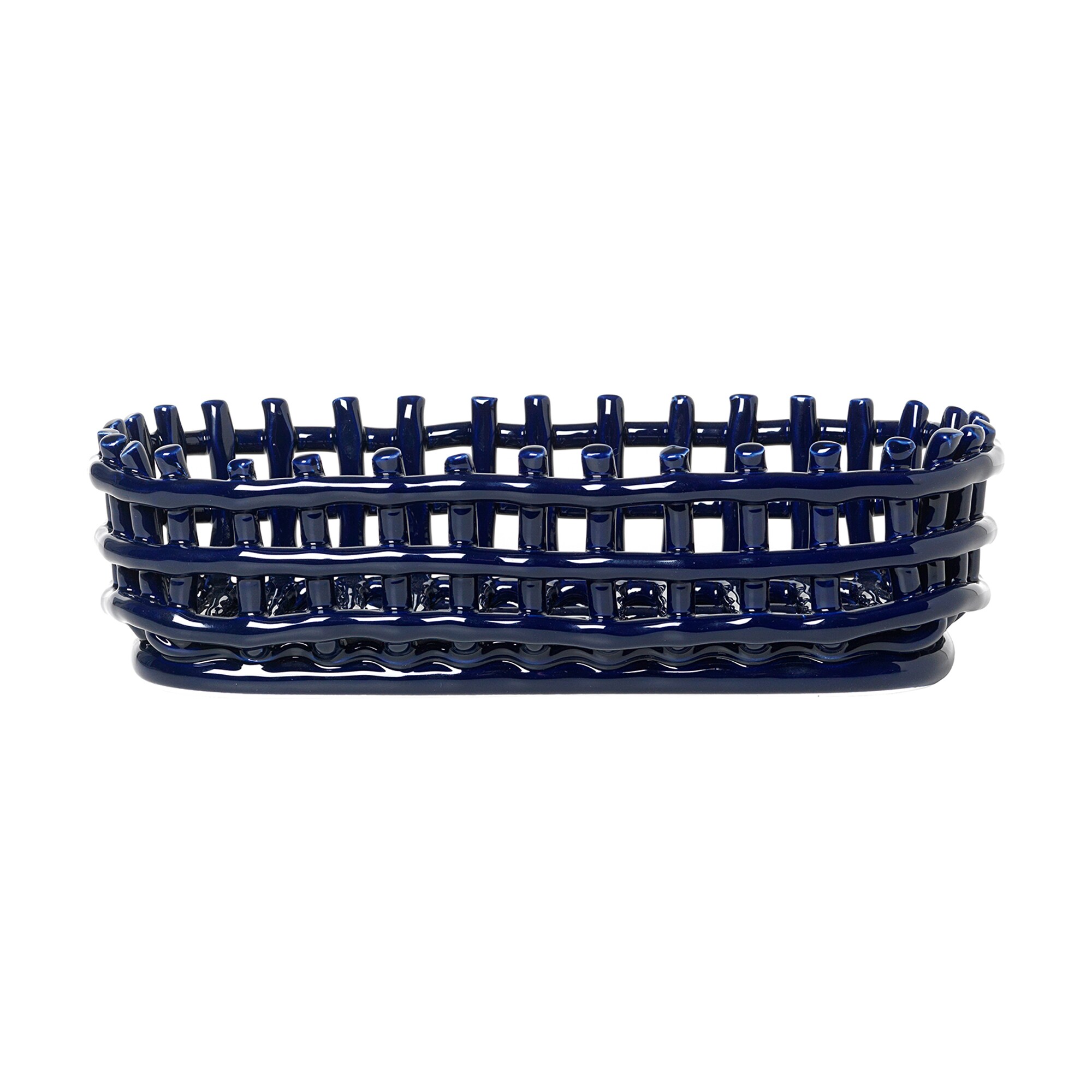 Ceramic Basket Oval