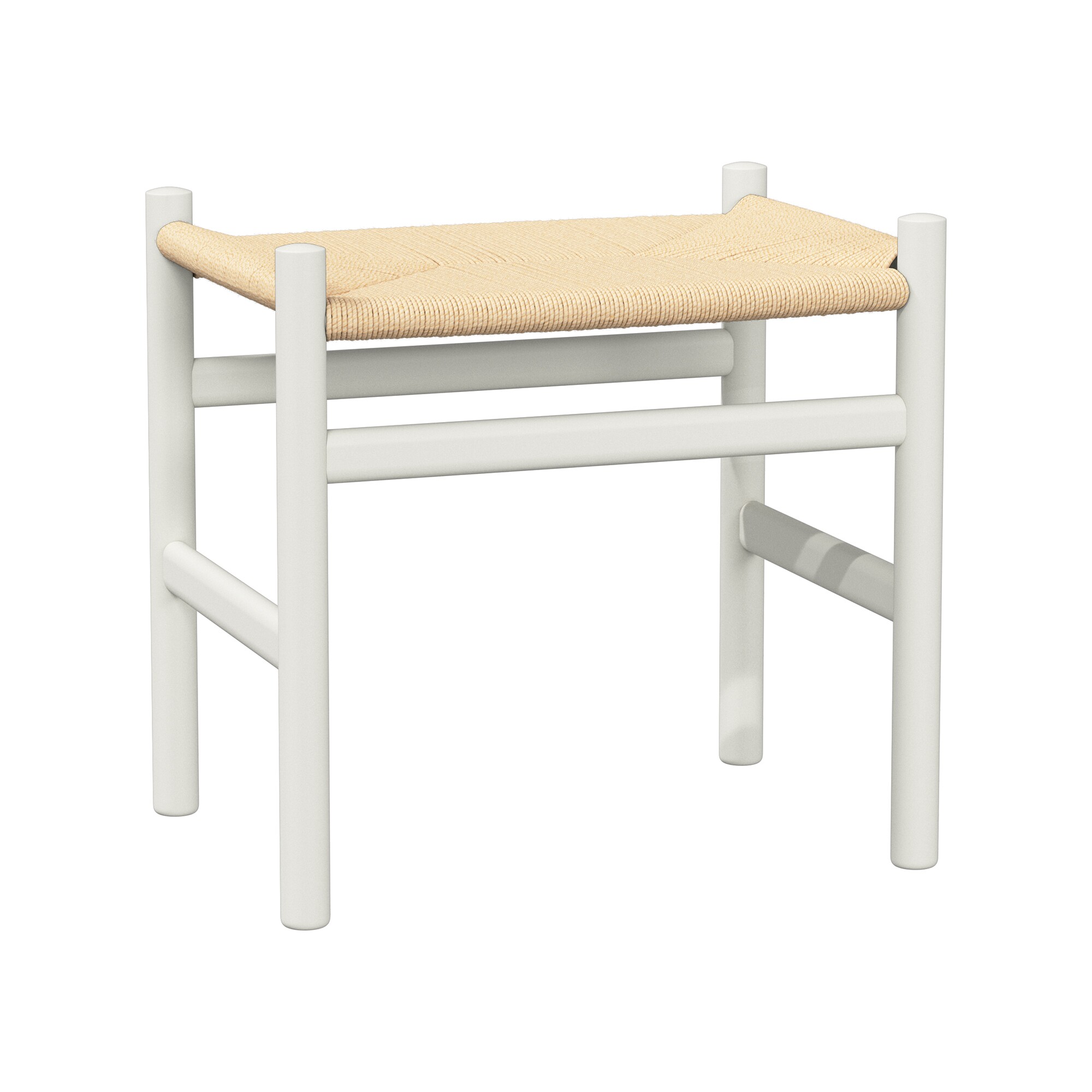 CH53 Soft Tones Footstool Frame Beech