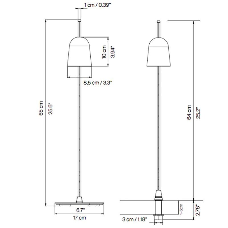 Ascent D78 LED Table Lamp