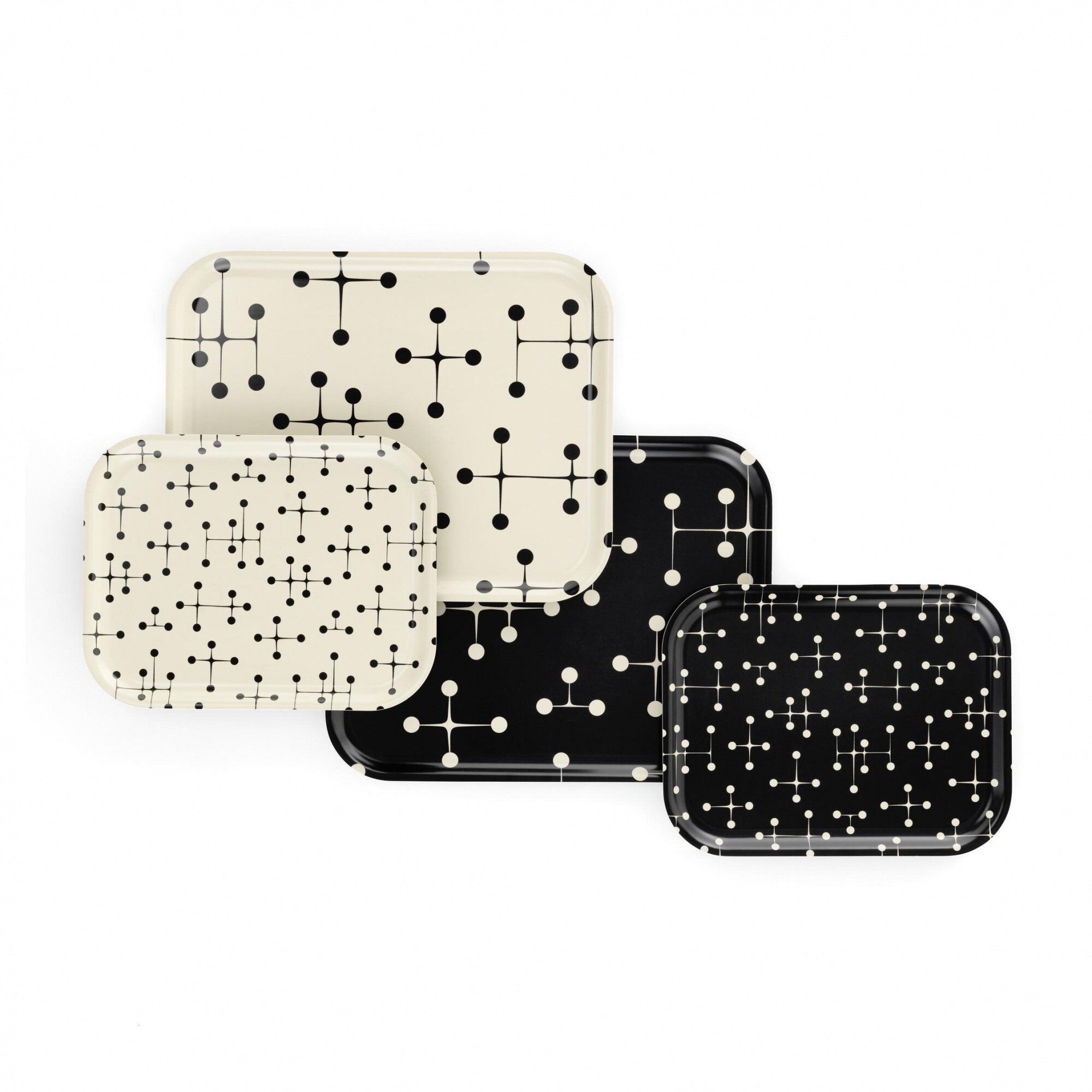 Classic Tray Dot Pattern Light