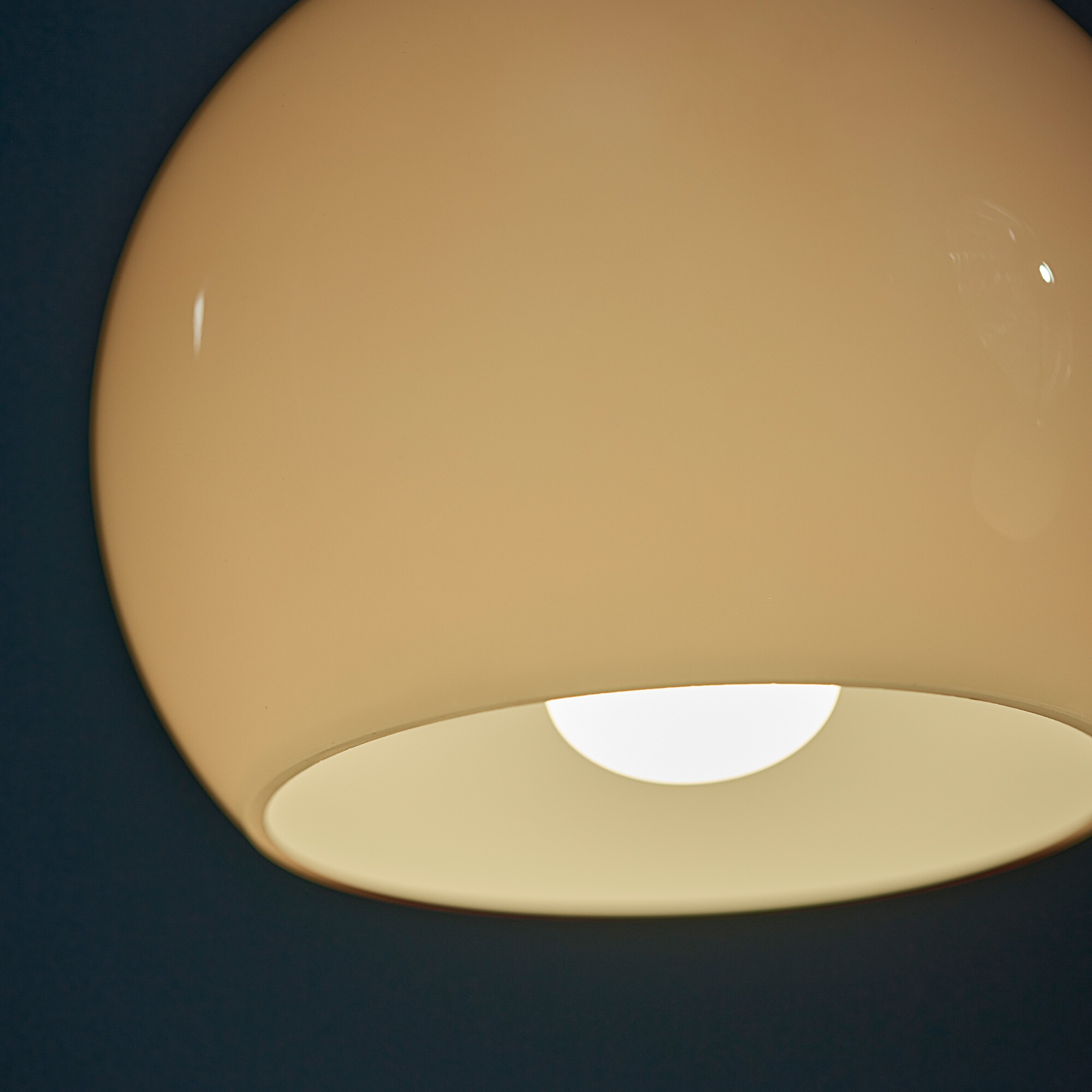 Ball Suspension Lamp Glass Ø 18cm