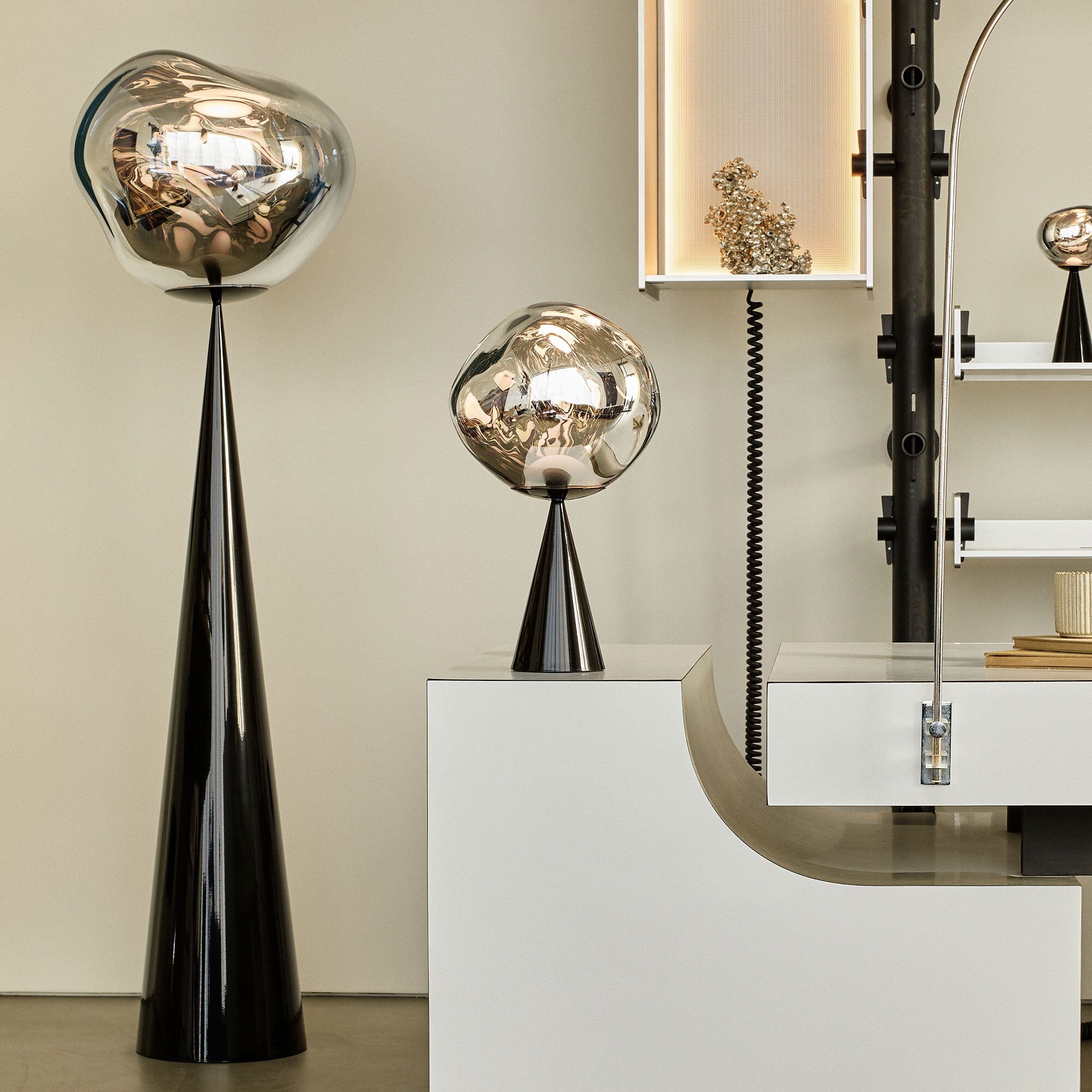 Melt Cone Fat LED Table Lamp