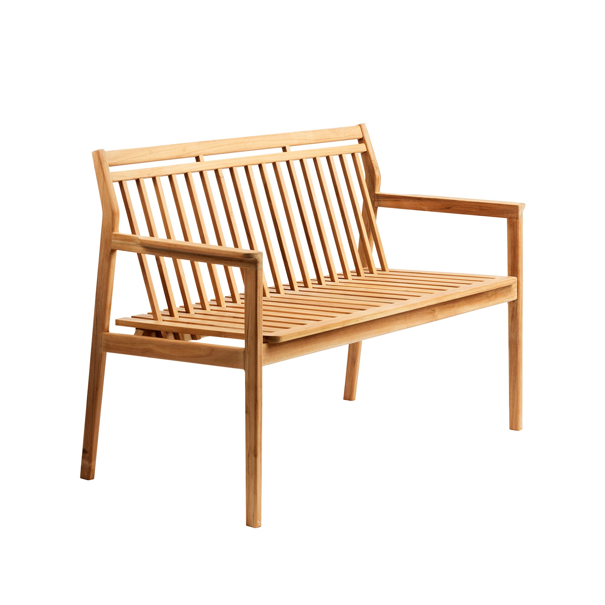 M12 Sammen Garden Bench with Backrest 2 Seater