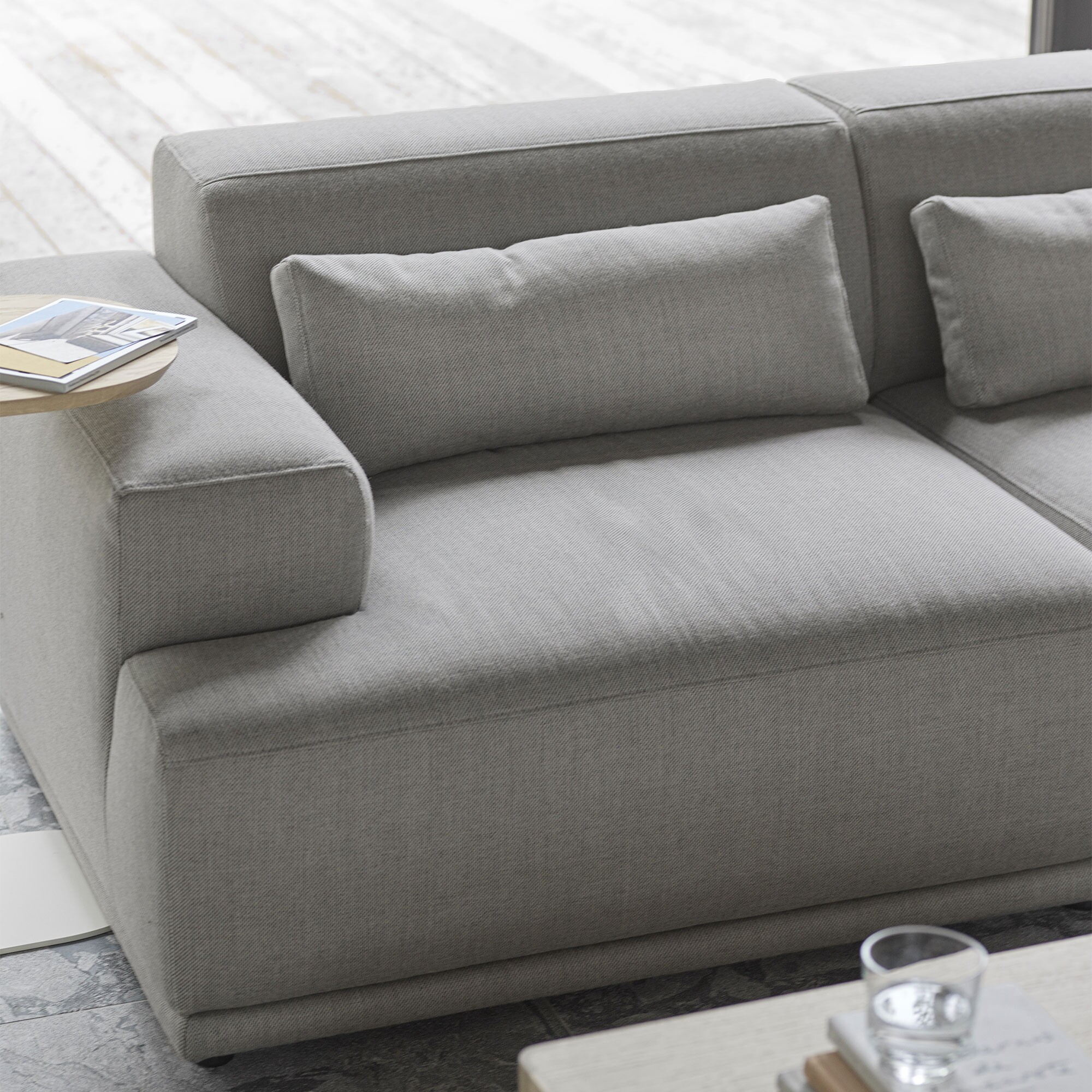 Connect Soft Modular Sofa 3-Seater Configuration 1