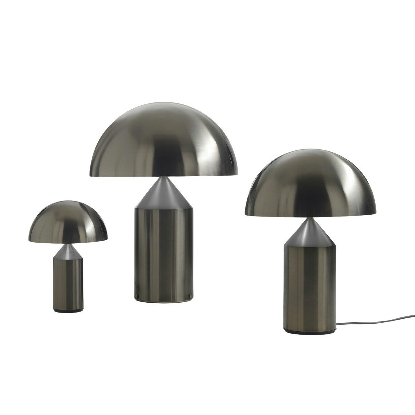 Atollo Table Lamp Nickel