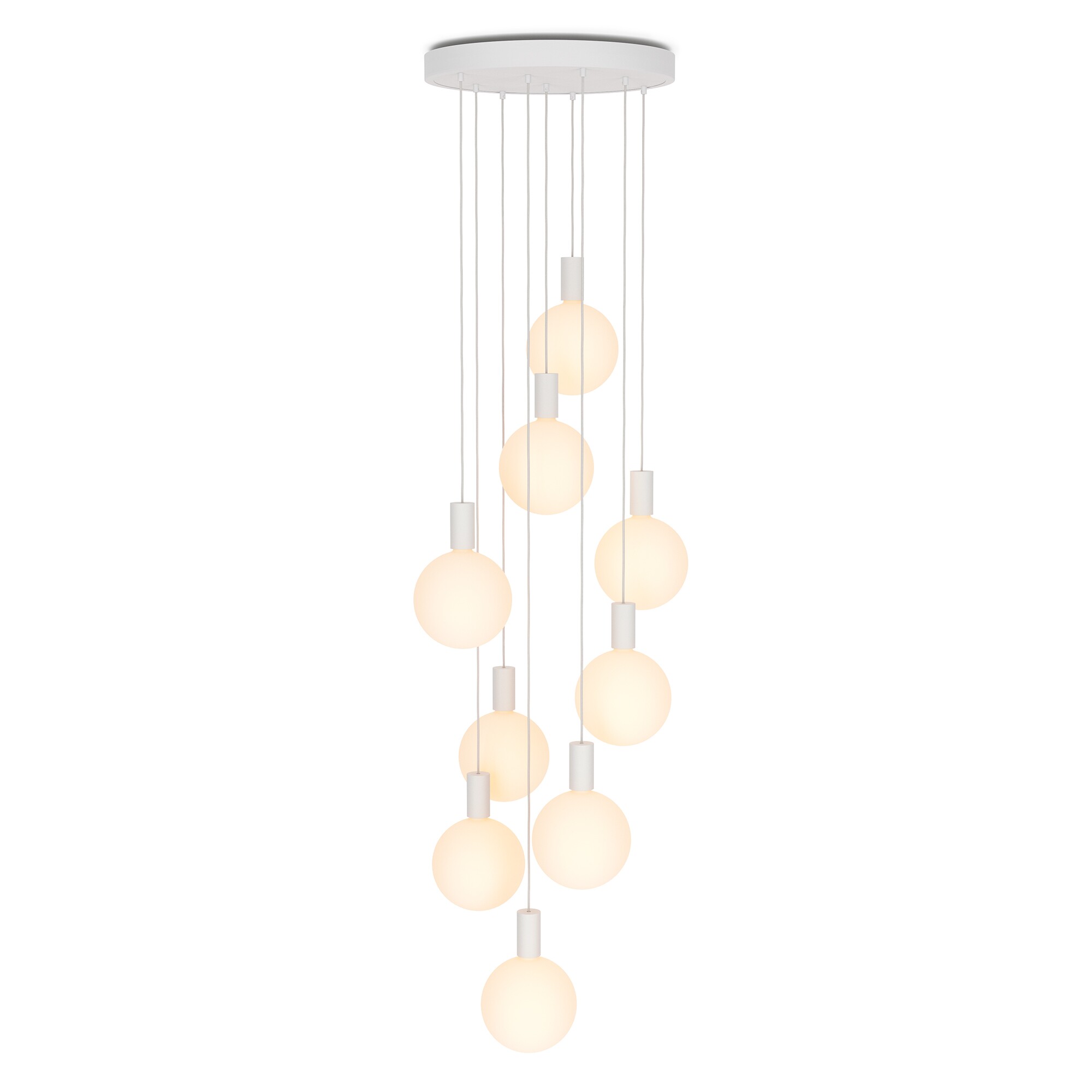 Alumina Nine Pendant with Sphere V Suspension Lamp