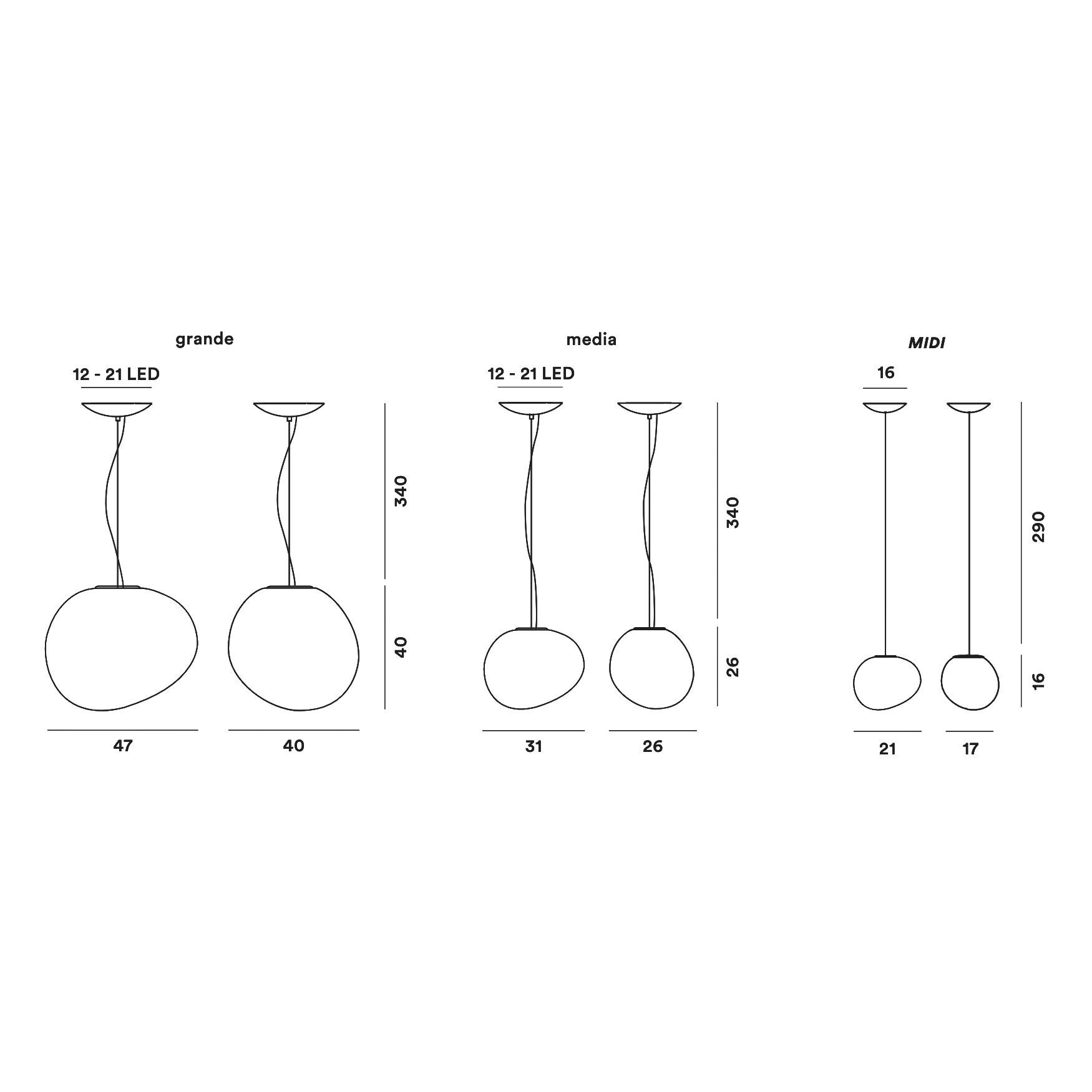 Gregg LED Suspension Lamp