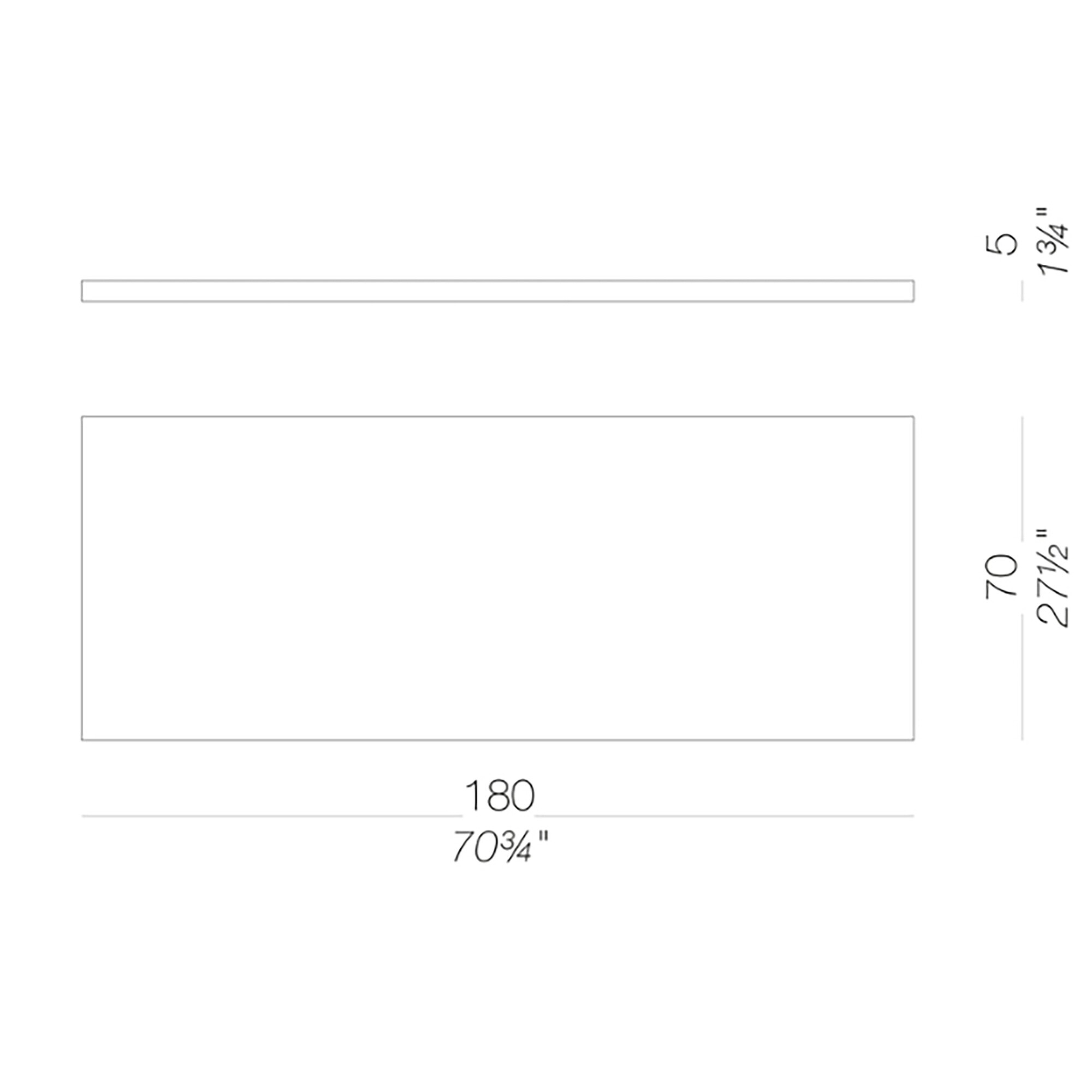 Brunch Bar Table 180x70x110cm