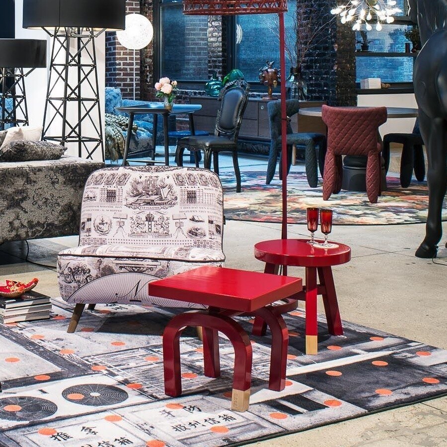 Common Comrades Emperor Side Table