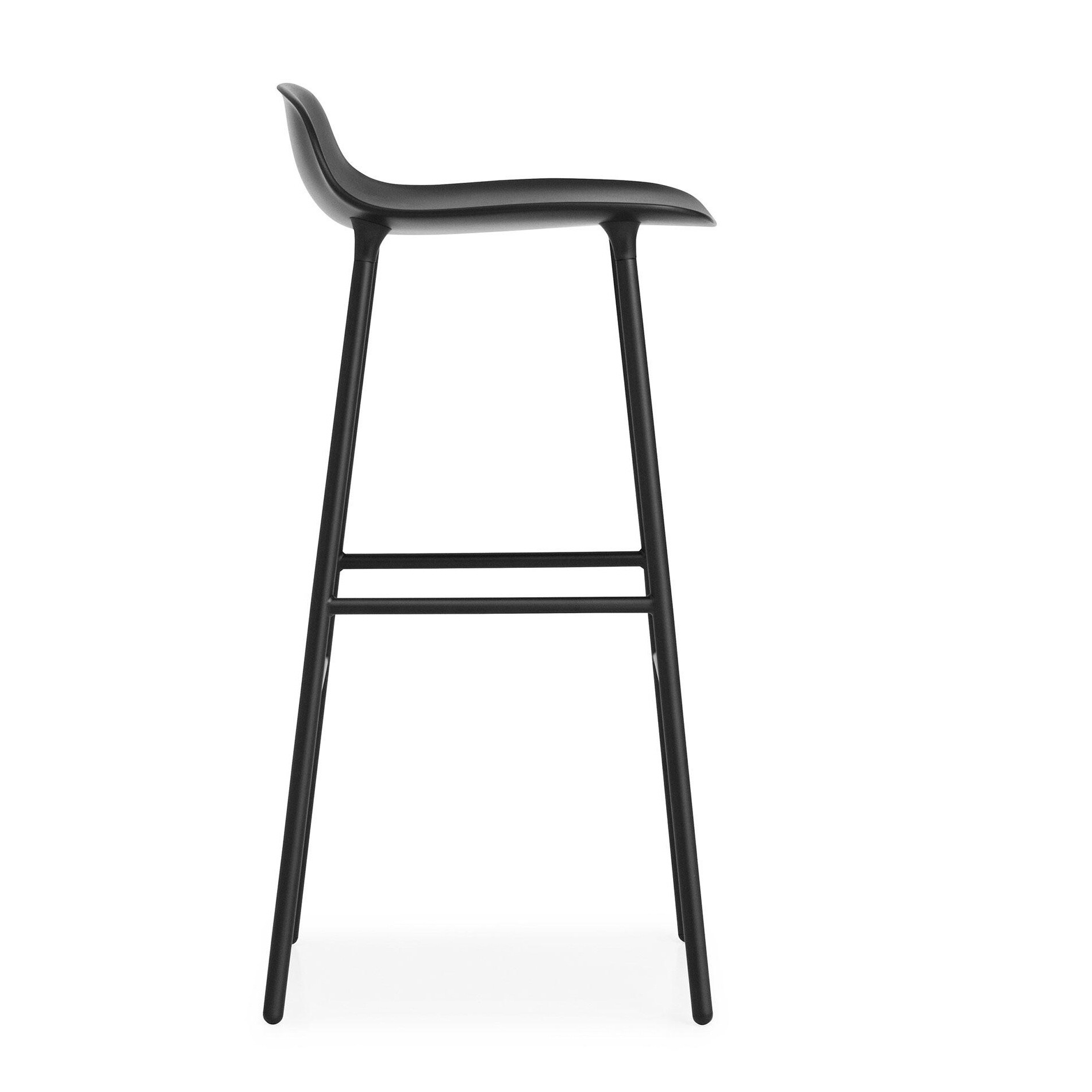Form Bar Stool Steel Base 75cm