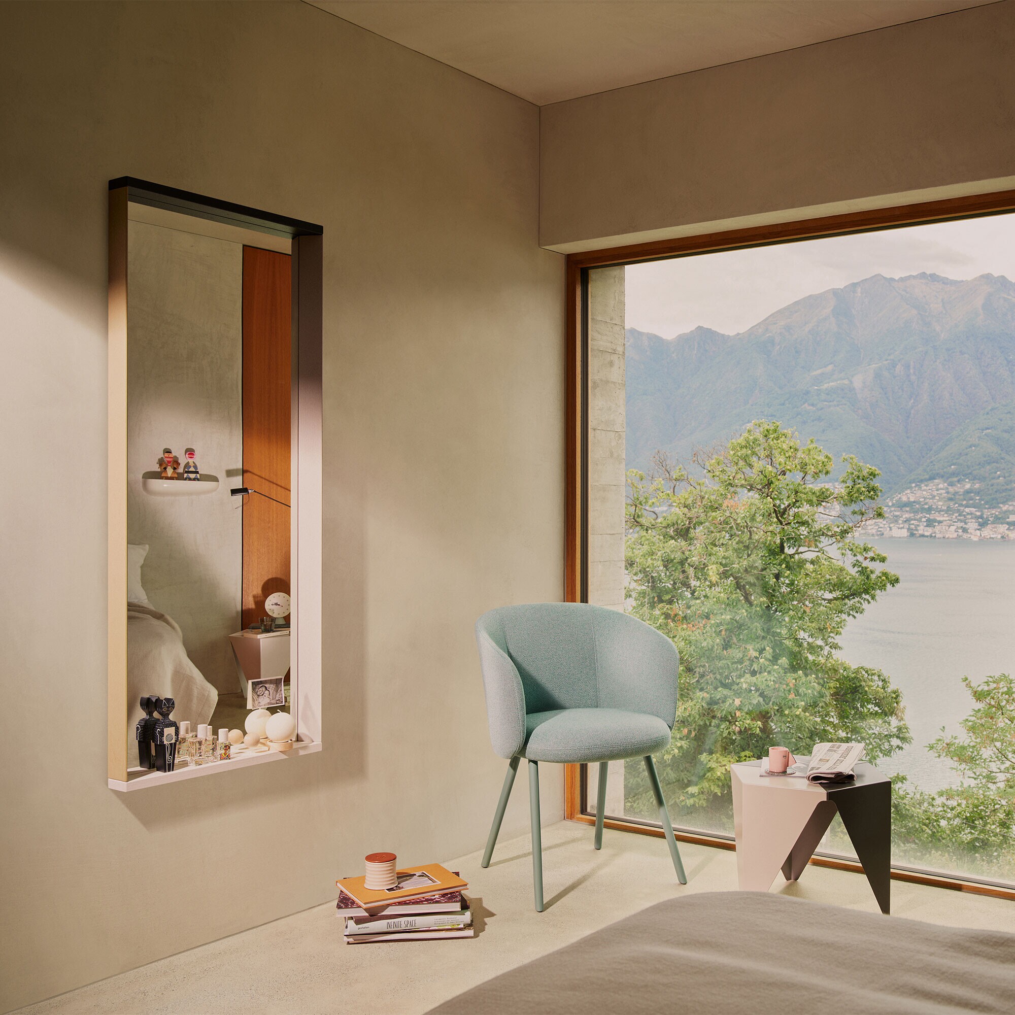 Colour Frame Mirror L