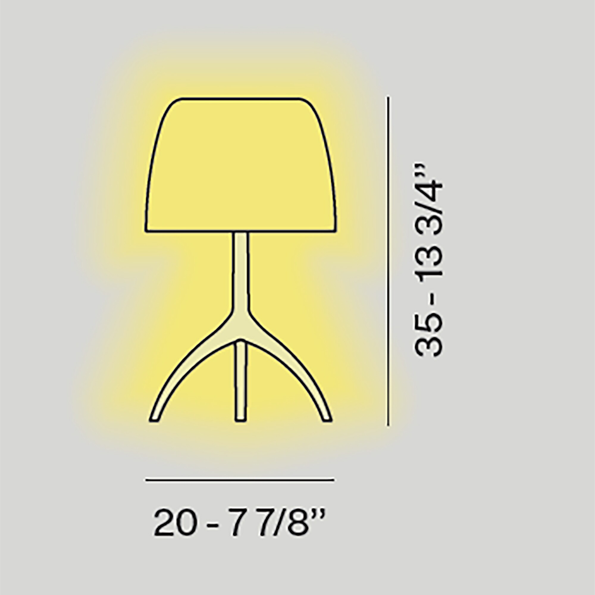 Lumiere Nuances Piccola Table Lamp