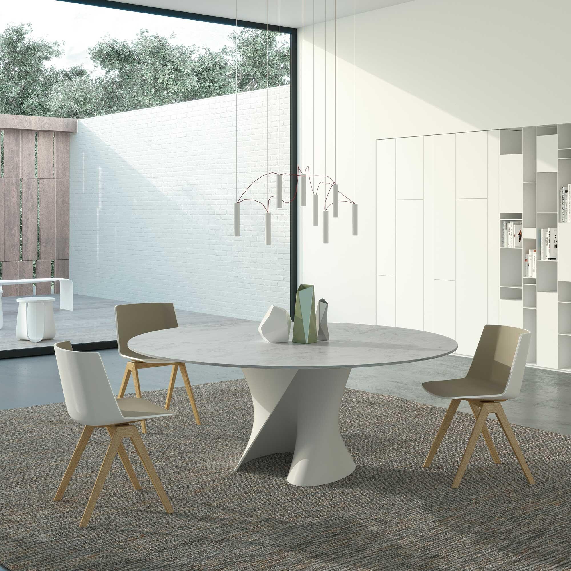 Aïku Chair With Legs In Oak