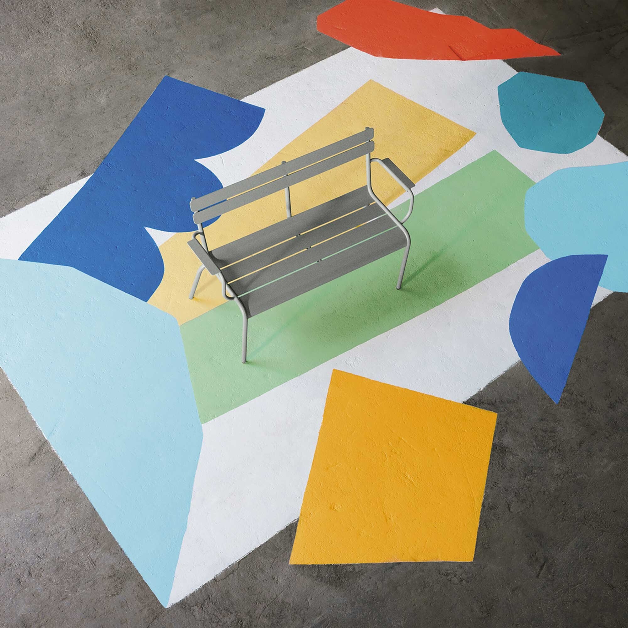 Luxembourg Outdoor Bench 2 Seater