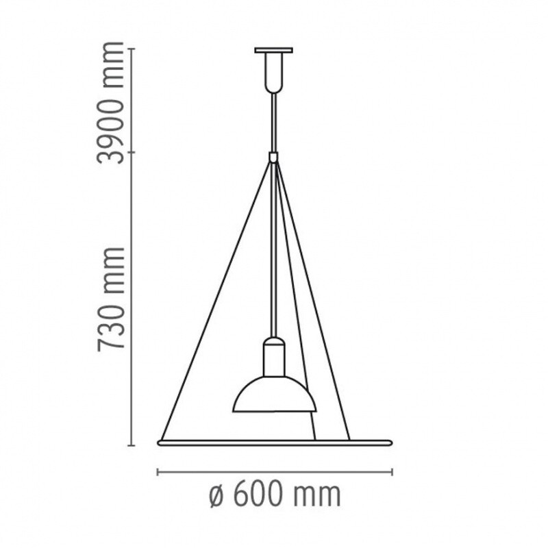 Frisbi Suspension Lamp