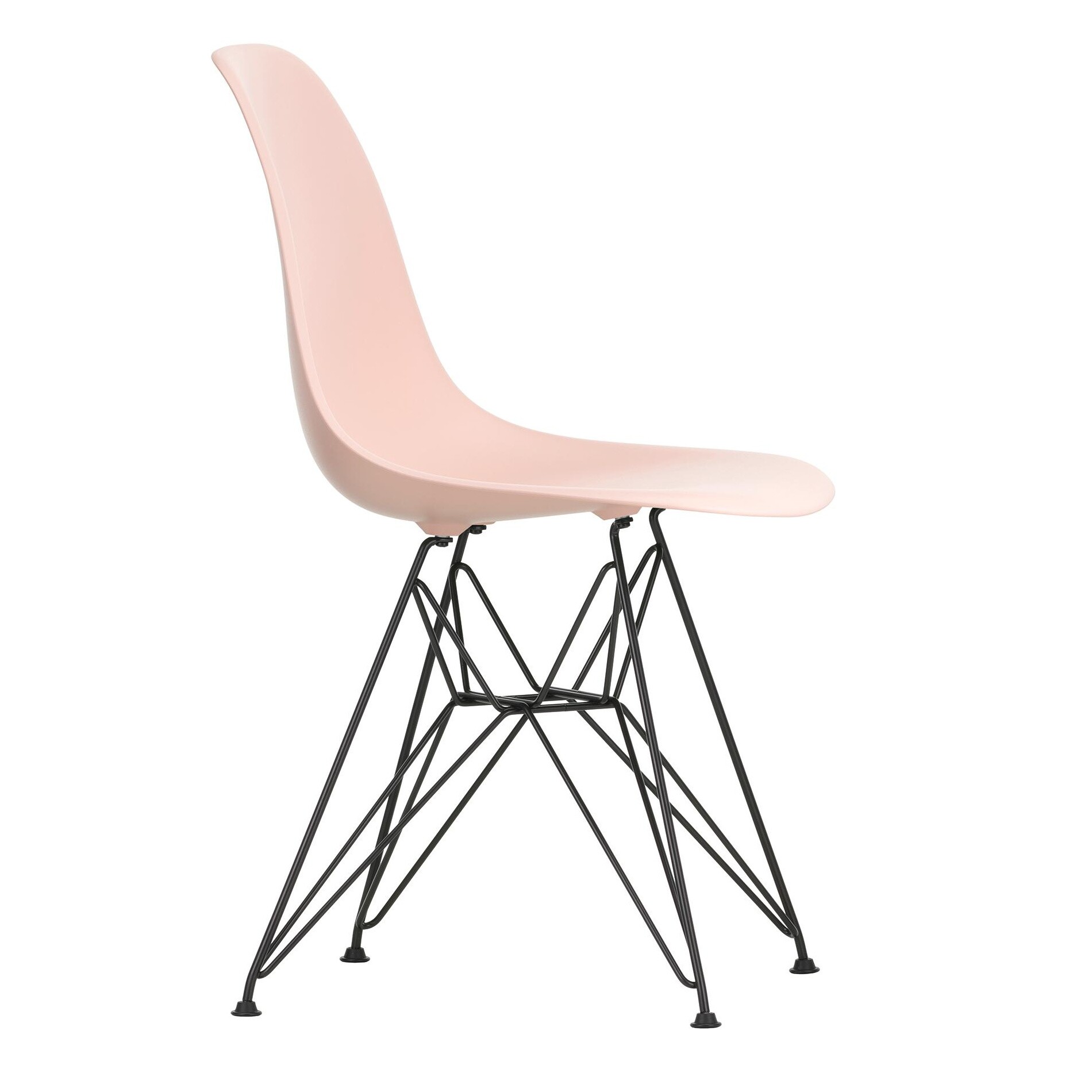 Eames Plastic Side Chair DSR RE Black Base