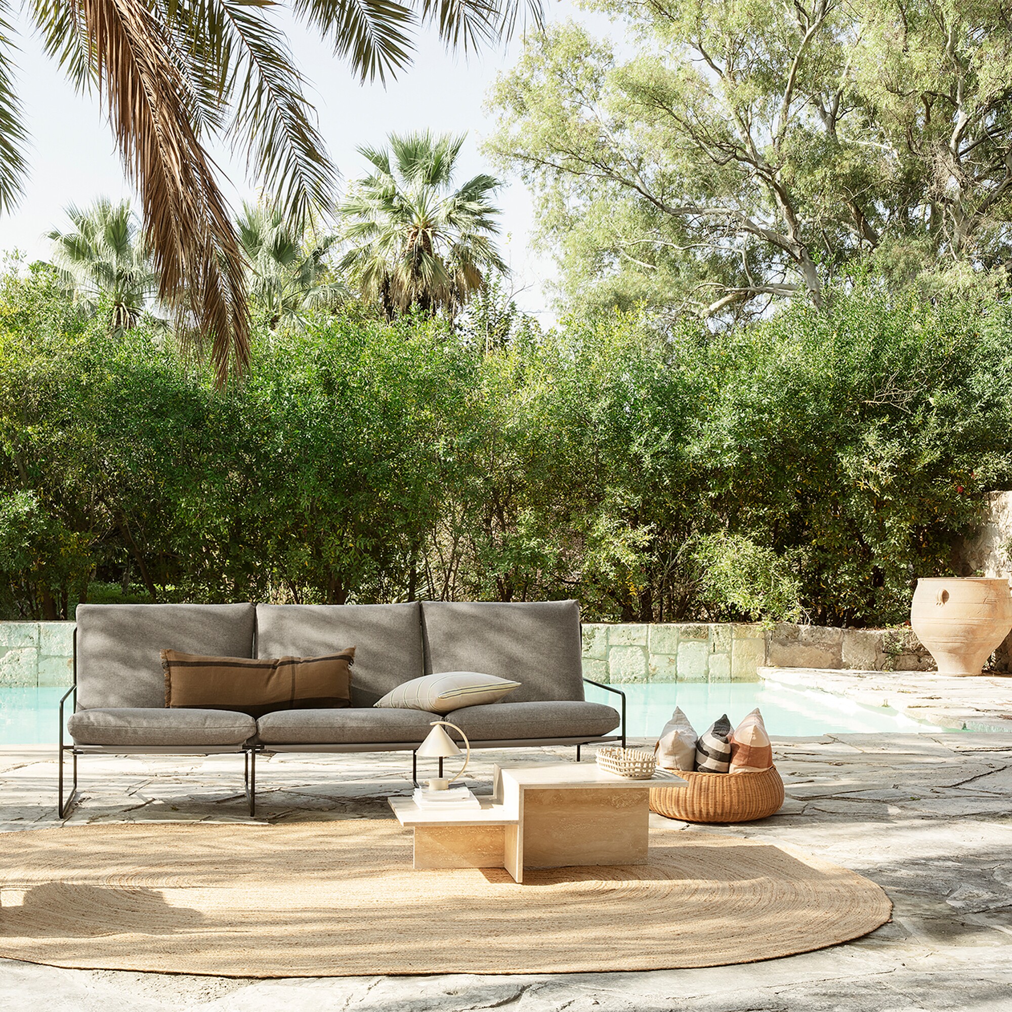 Desert Outdoor Sofa 3 Seater