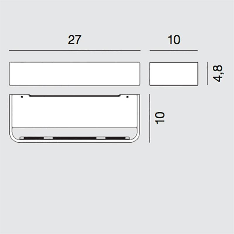 Frame W2 LED Wall Lamp dimmable