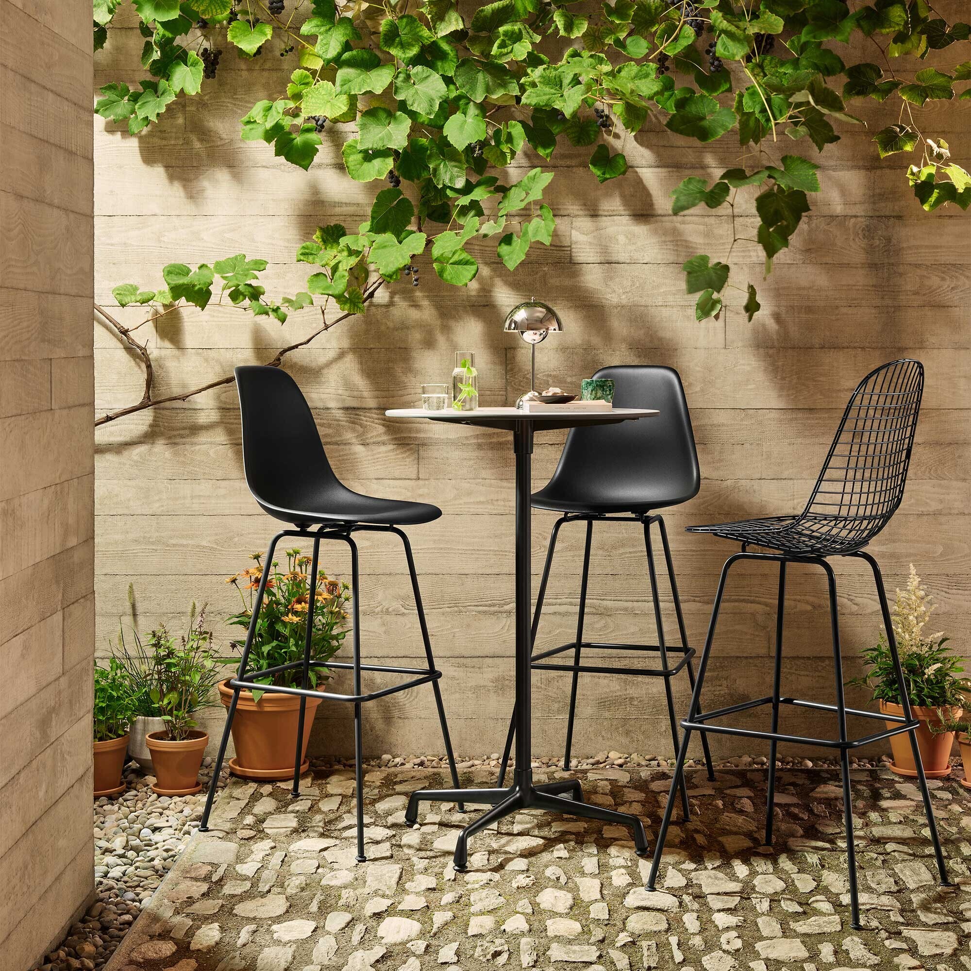 Eames Wire Bar Chair High