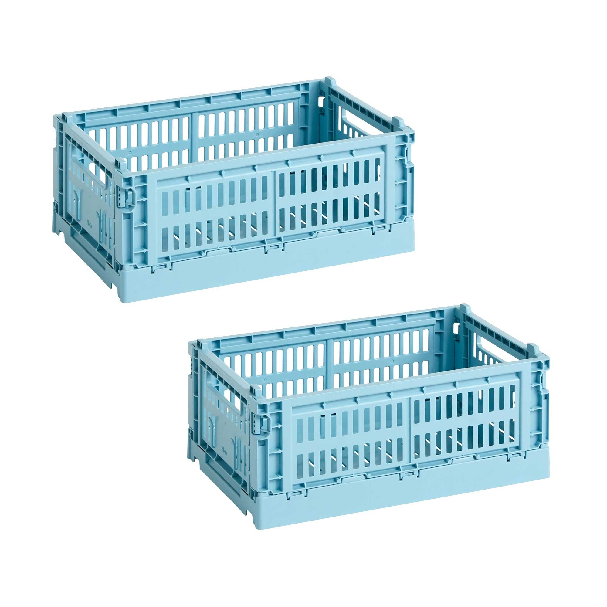 Colour Crate Recycled S Set of 2