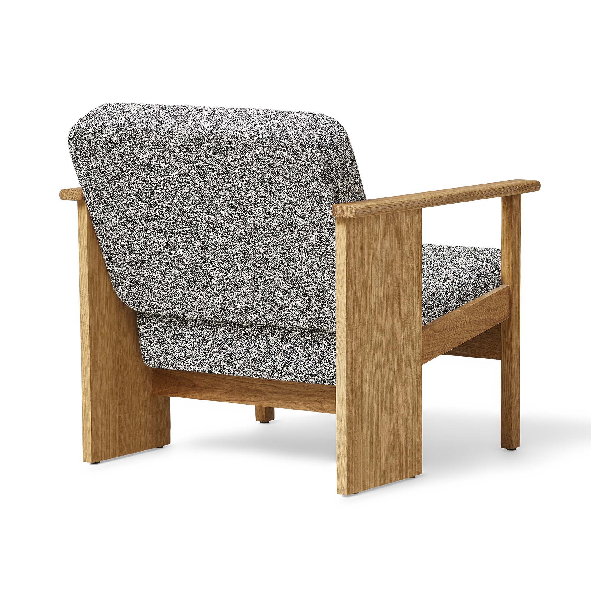 Block Lounge Chair Oak Oiled