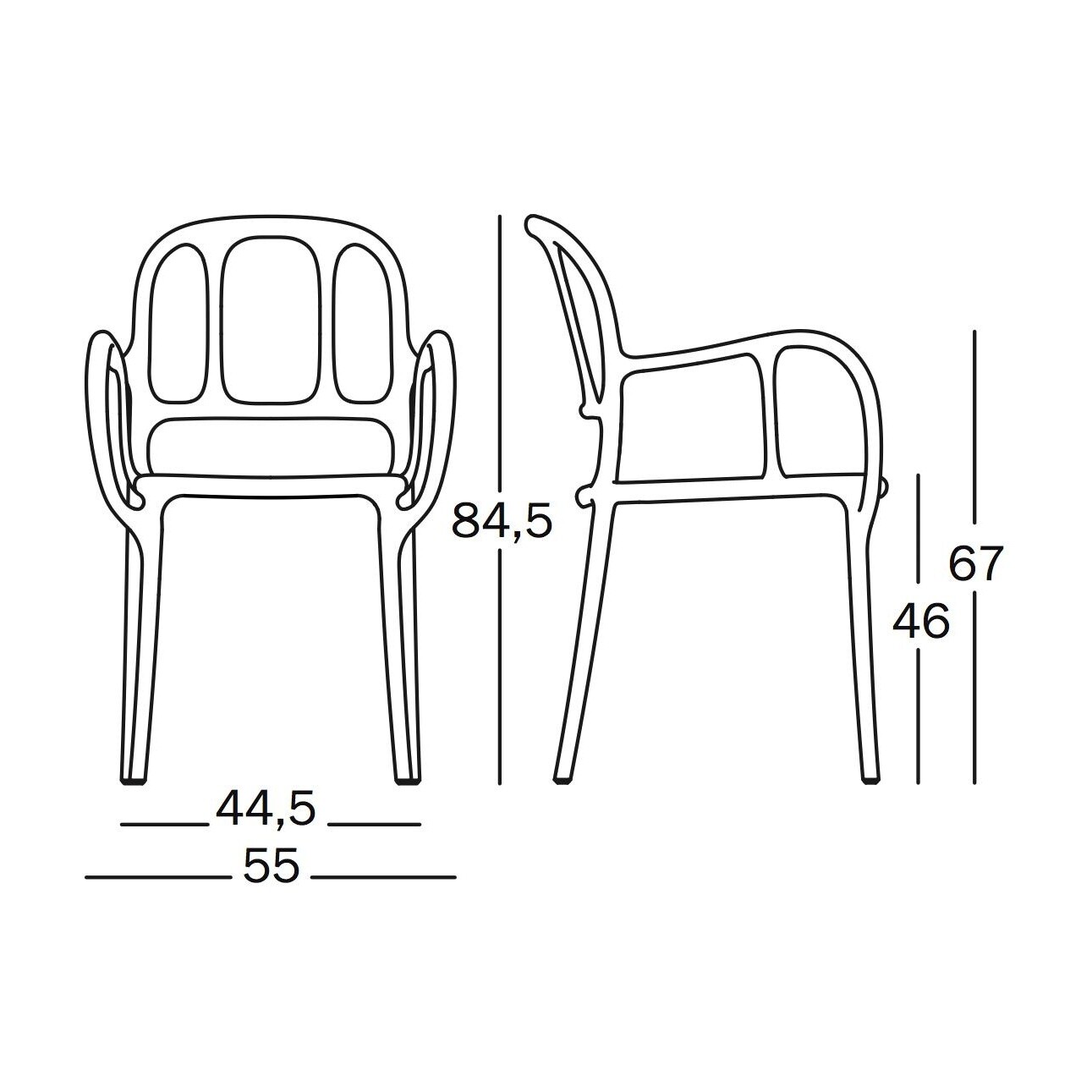 Milà Outdoor Armchair