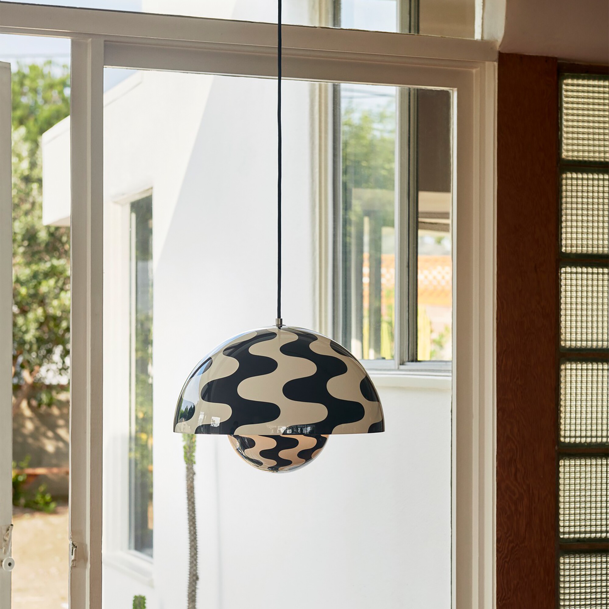 Flowerpot VP7 Suspension Lamp with Pattern