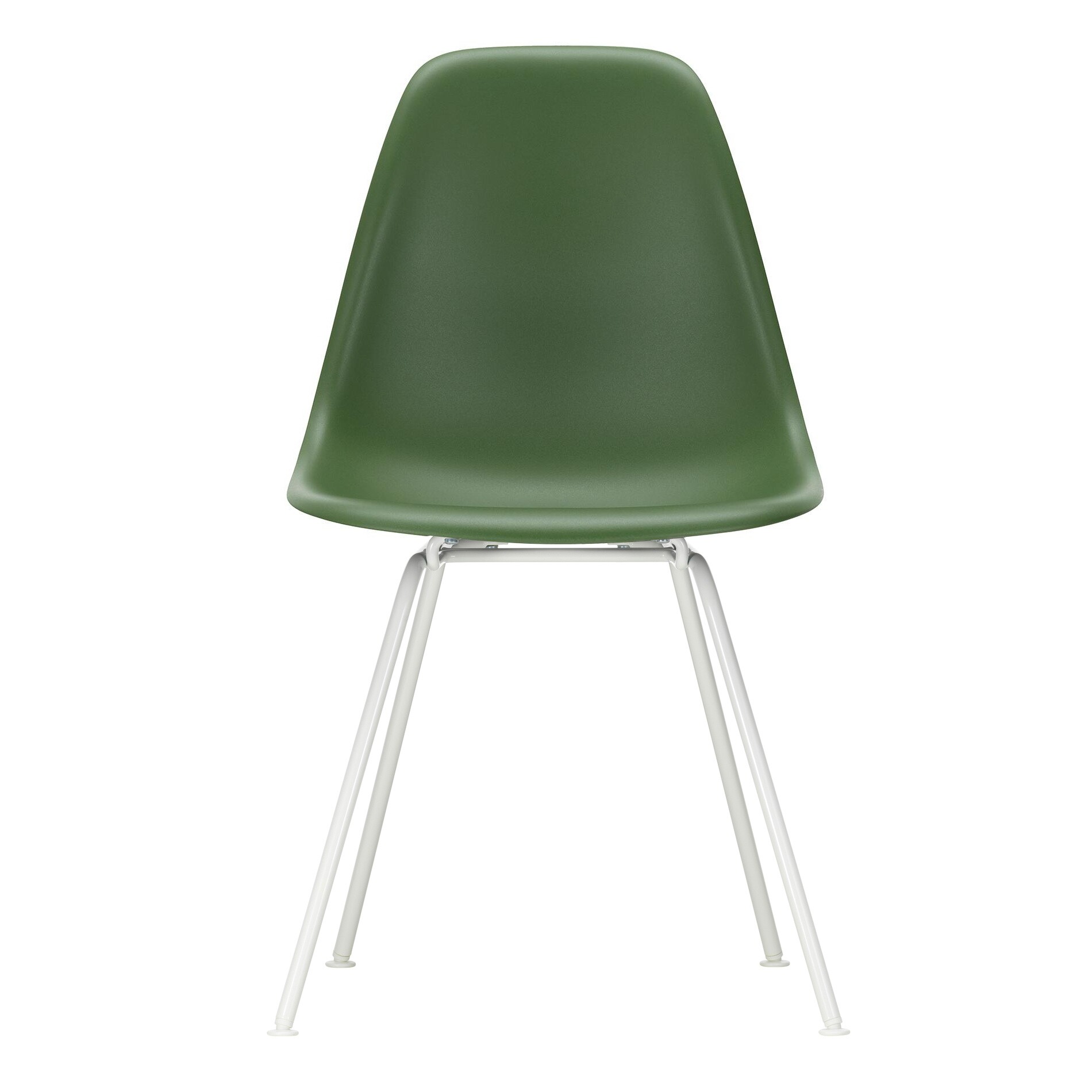 Eames Plastic Side Chair DSX RE White Base