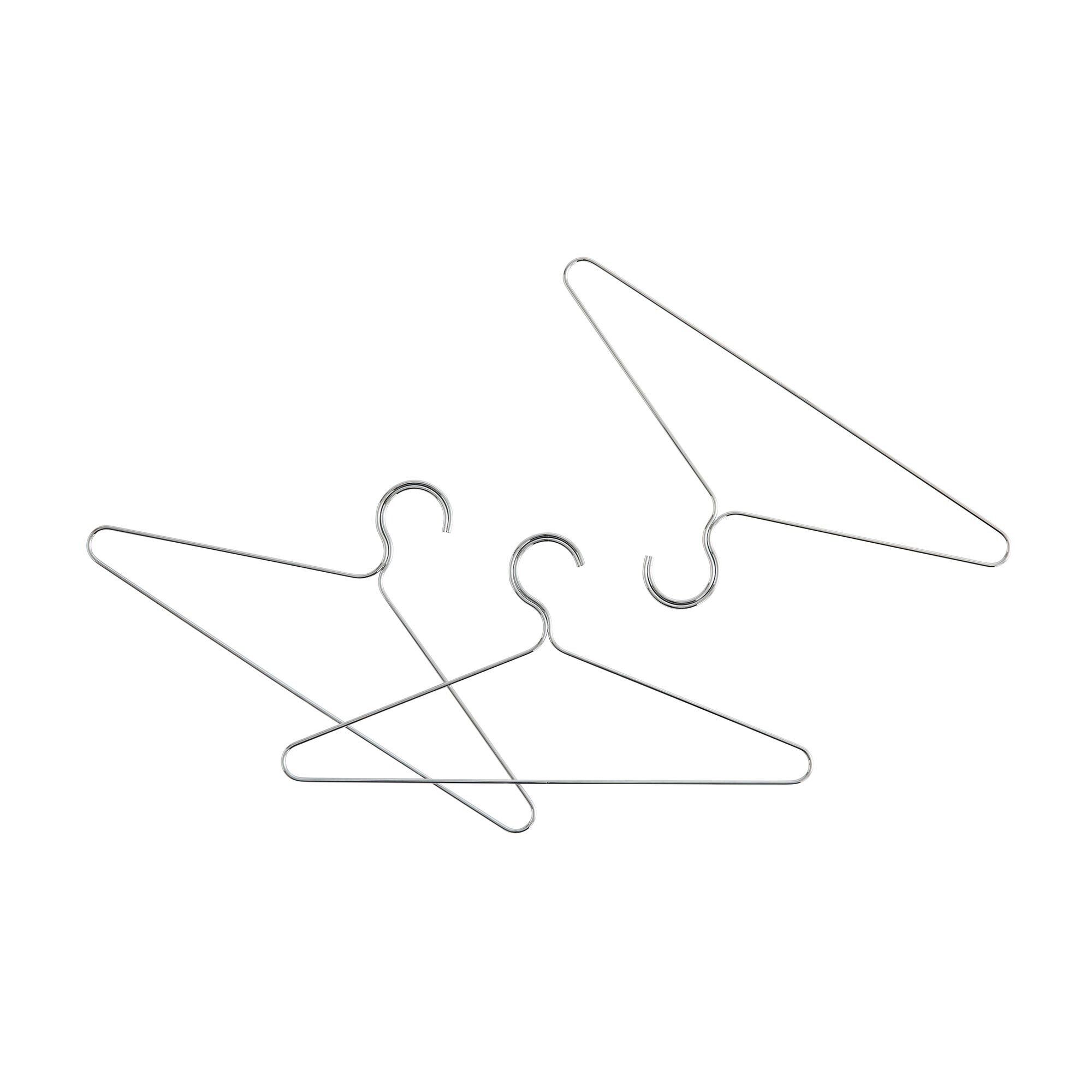 Colour Coat Hanger Set of 3