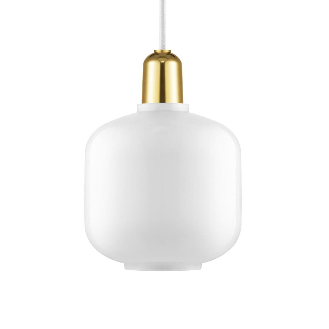 Amp Suspension Lamp Brass