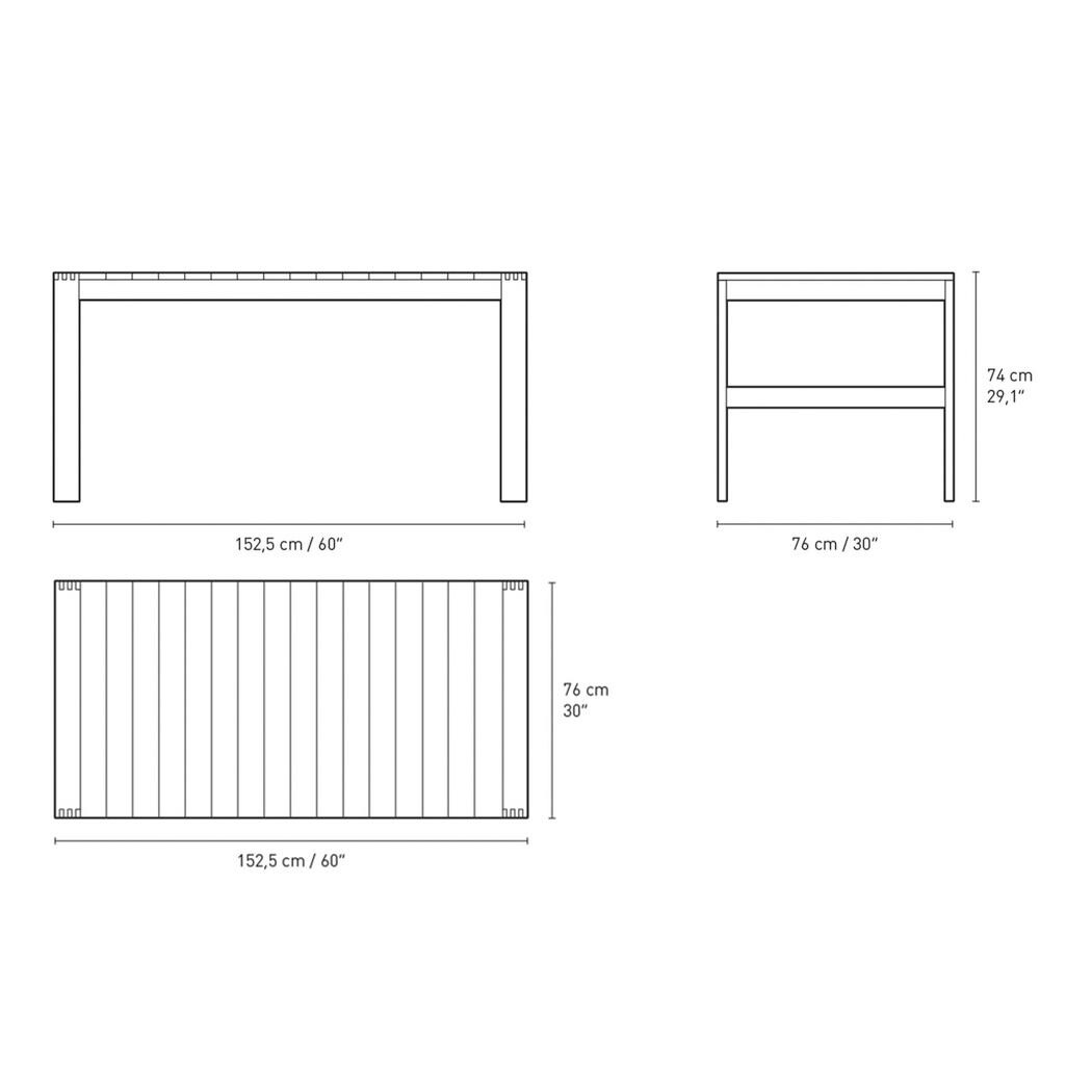 BK15 Outdoor Dining Table