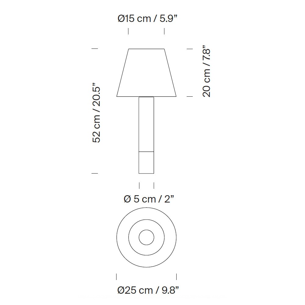 Basica Minima Table Lamp