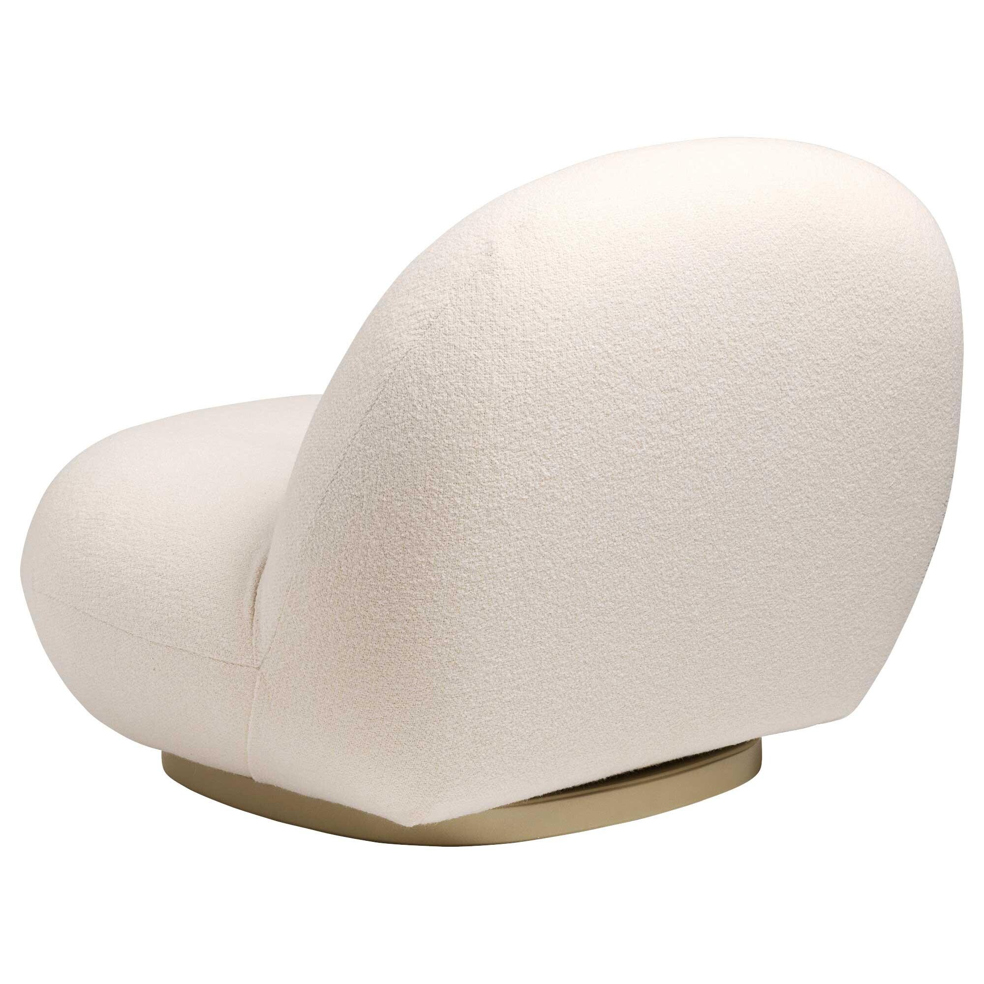 Pacha Lounge Chair Frame Pearl Gold