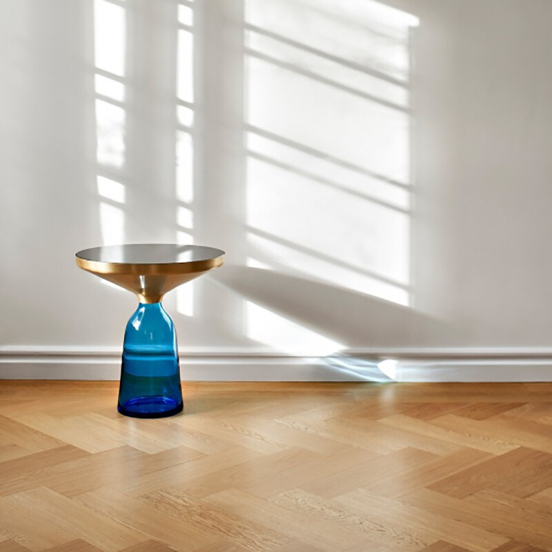 Bell Side Table Brass