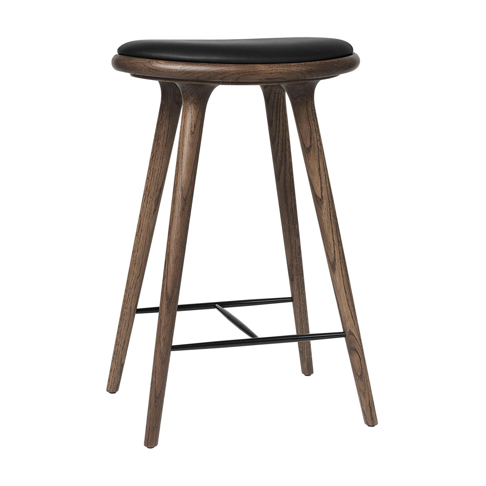 High Stool Oak Base H 69cm