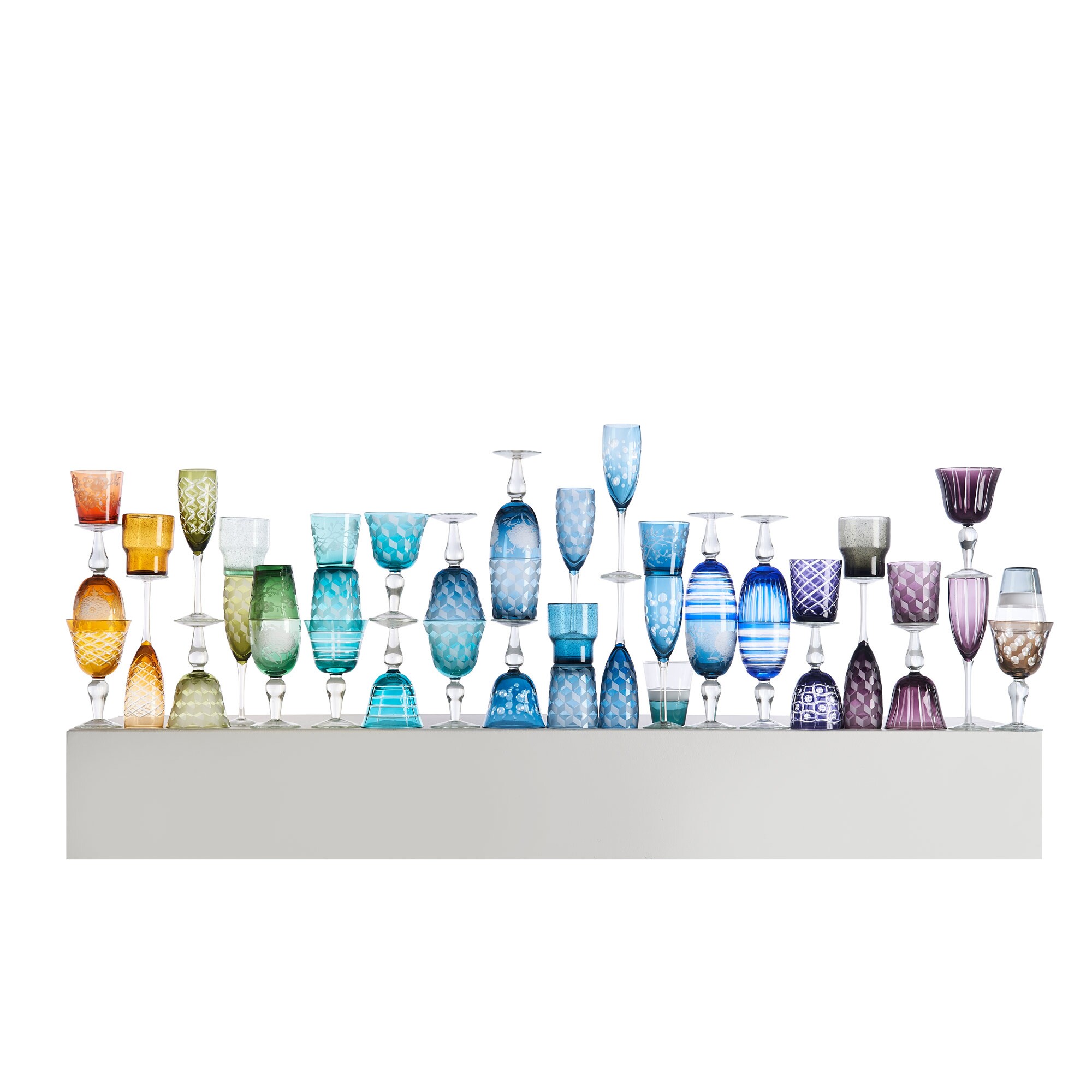 Cuttings Wine Glass Set of 6