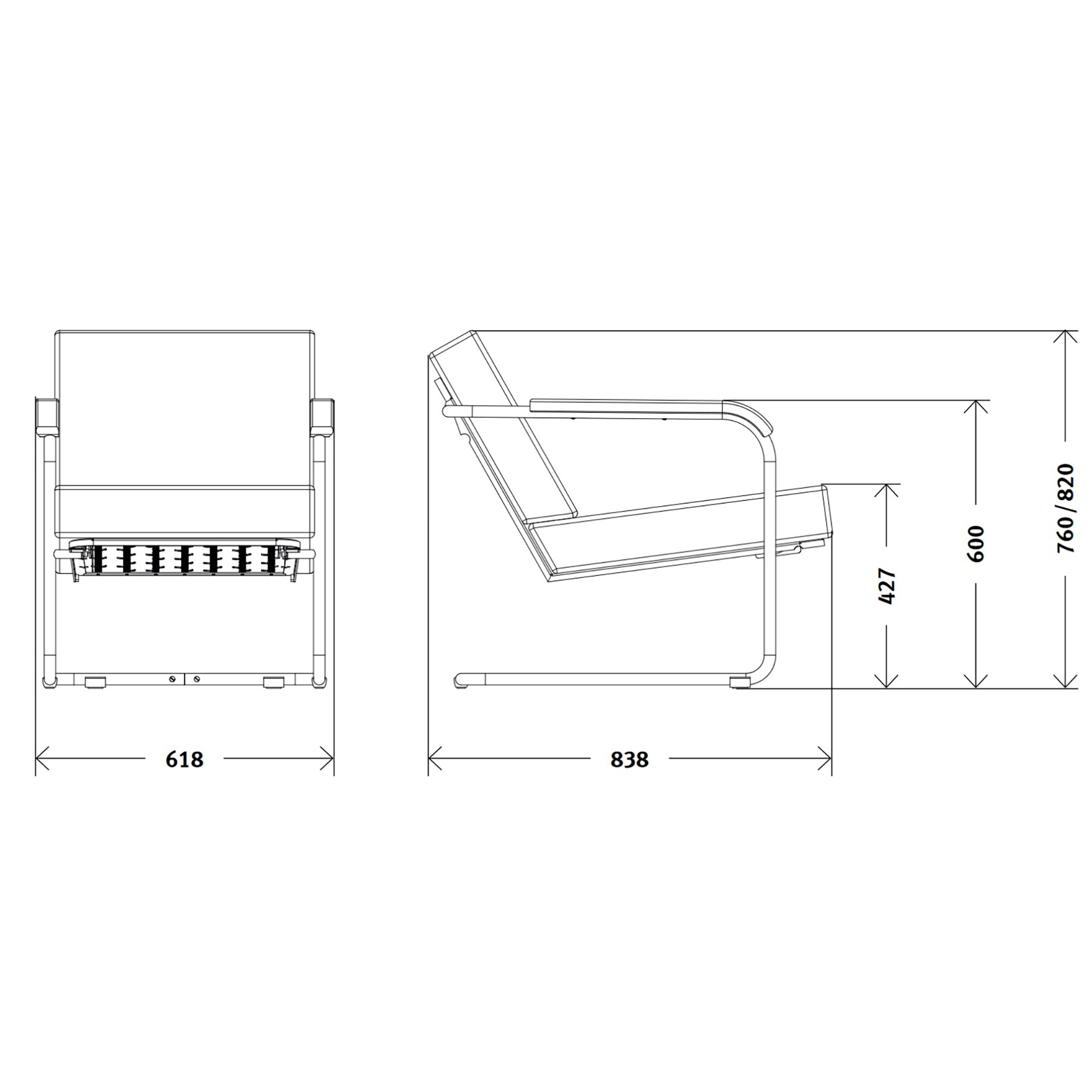 Moser Model 1435 Armchair