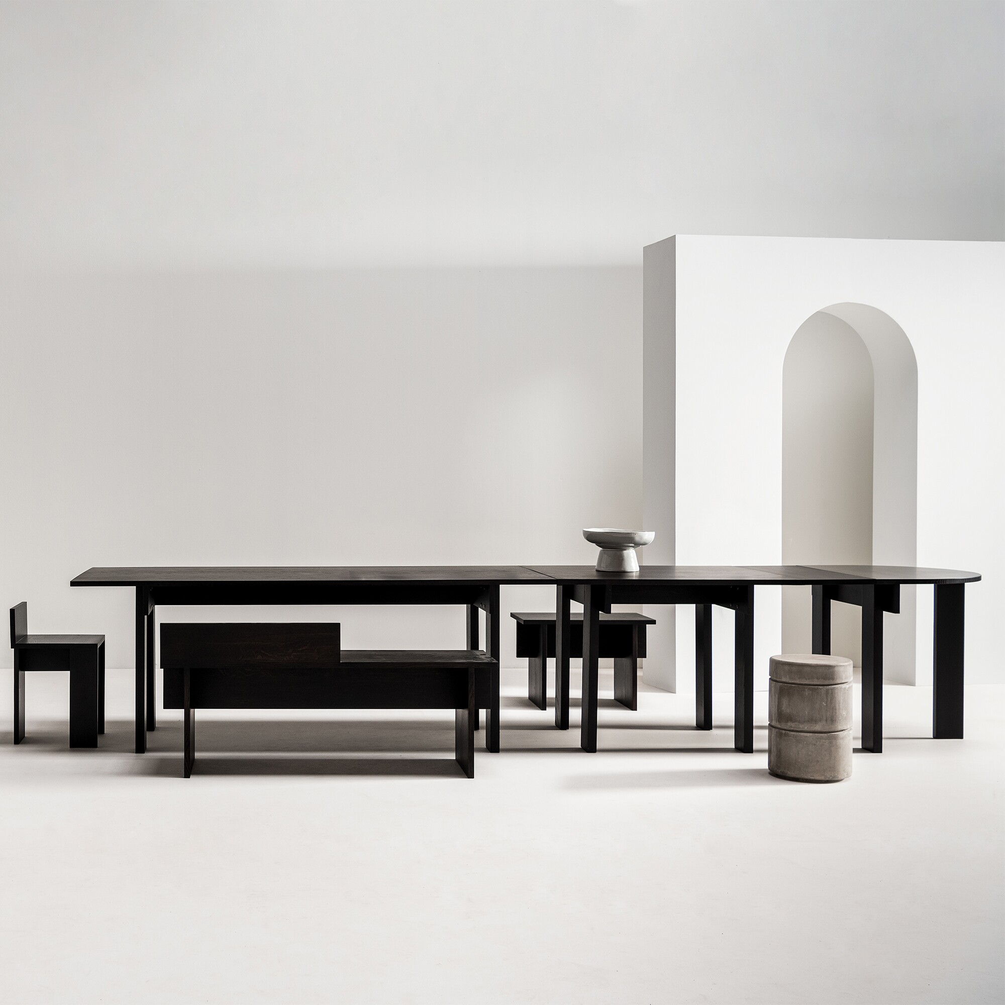 Jeanne 01 Dining Table Rectangular