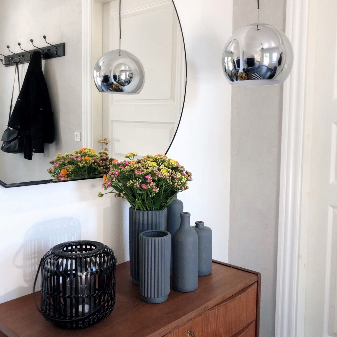 Ball Suspension Lamp Ø18cm Metallic