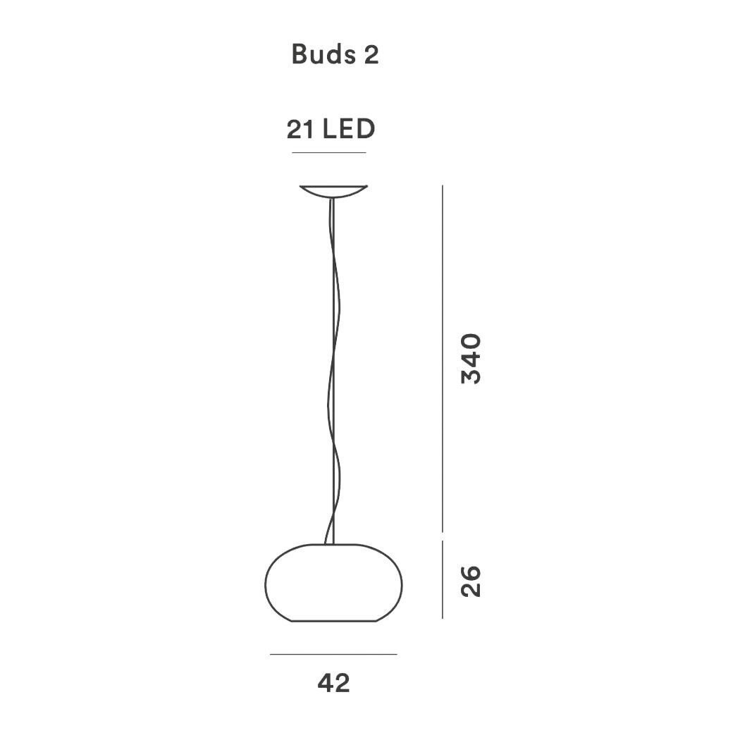 Buds 2 LED Suspension Lamp