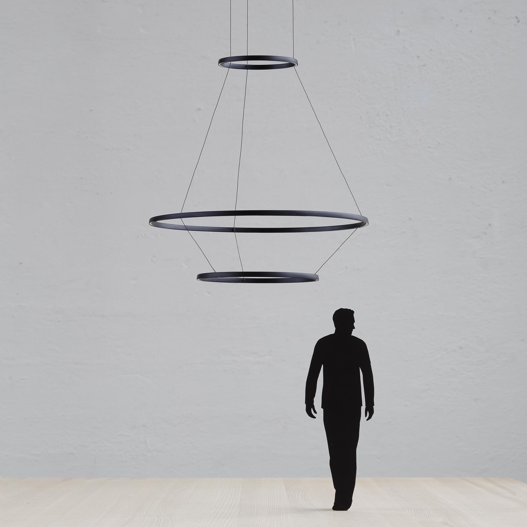 Compendium Circle LED Suspension Lamp Ø72cm
